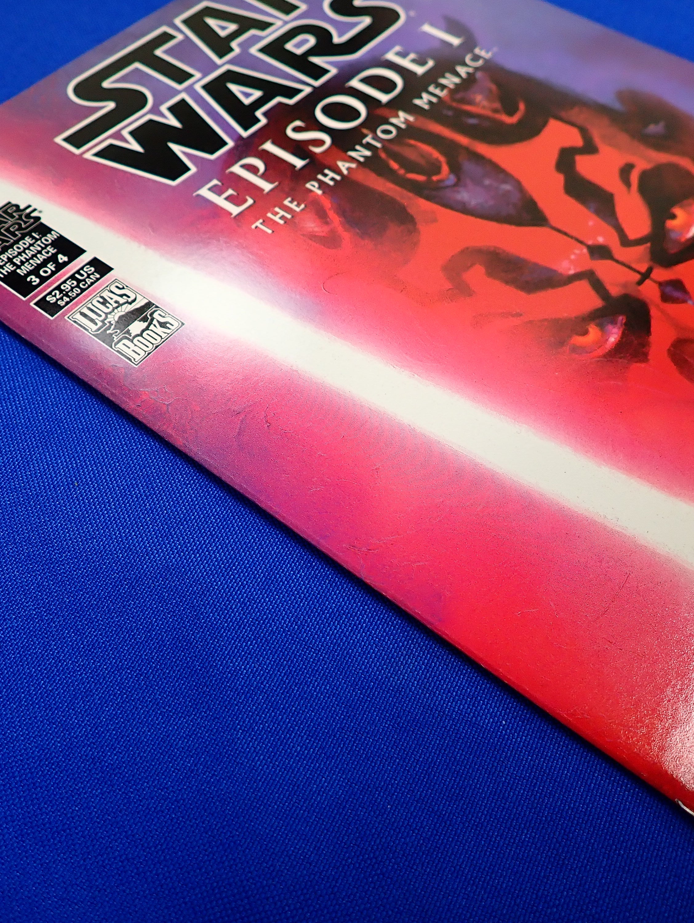 Star Wars: Episode I The Phantom Menace #3 (1998) - NM/NM+ (9.2+) - 1st Cover App. Darth Maul