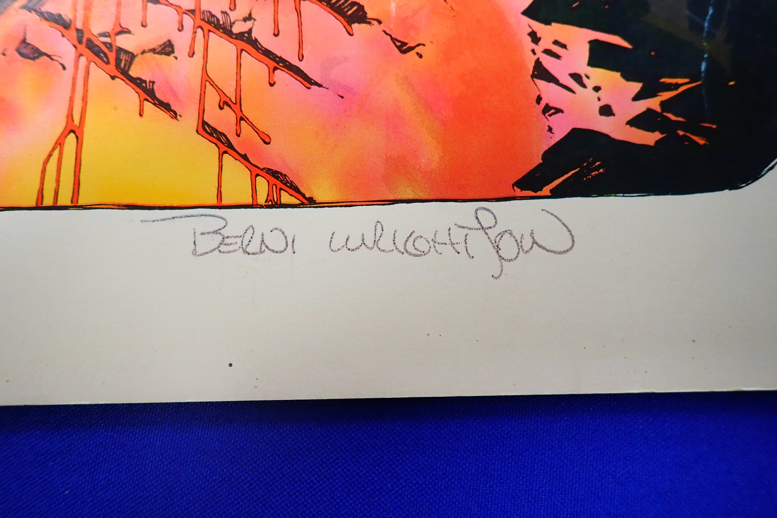 The Monsters Color The Creature Book - Signed by Berni Wrighton