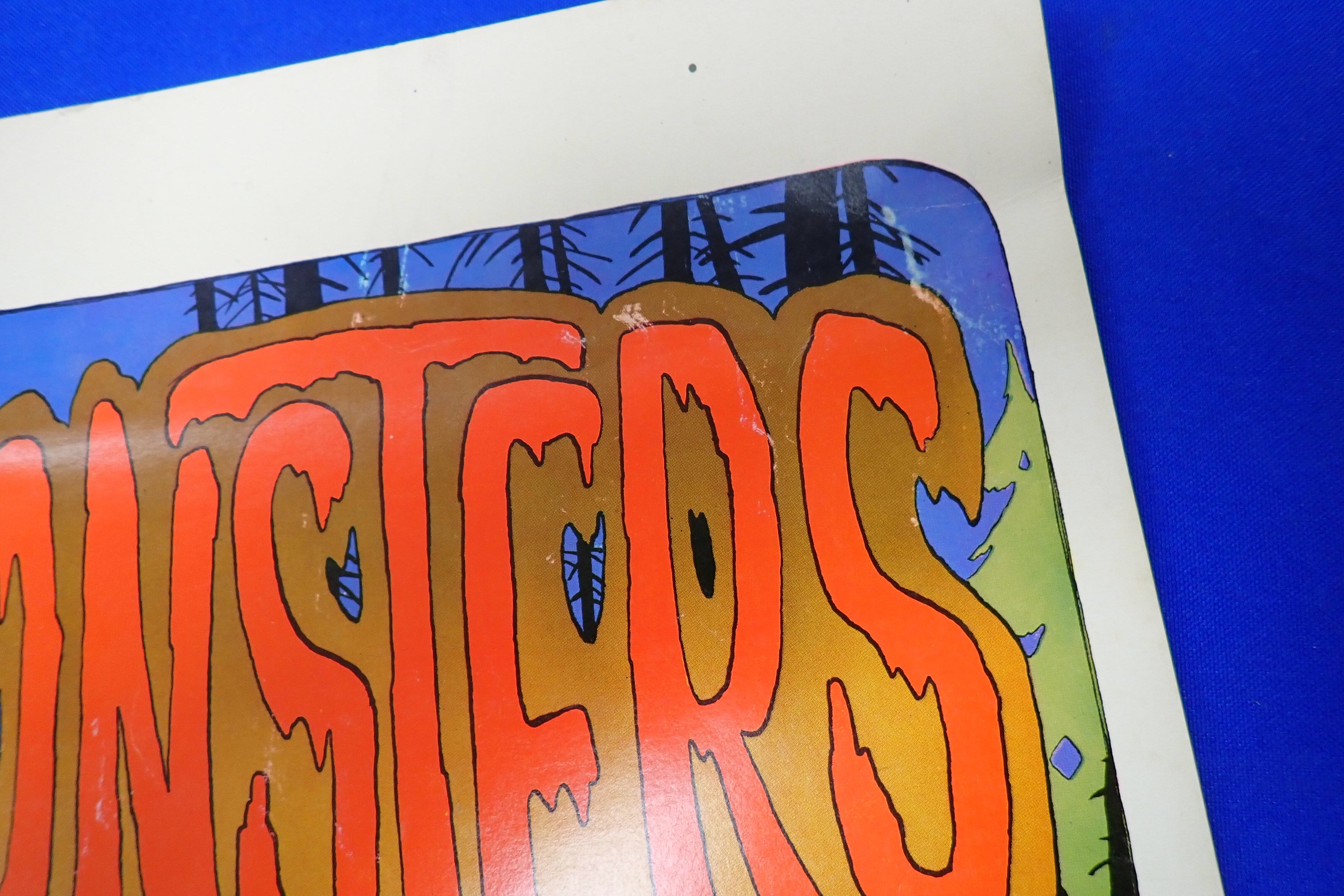 The Monsters Color The Creature Book - Signed by Berni Wrighton