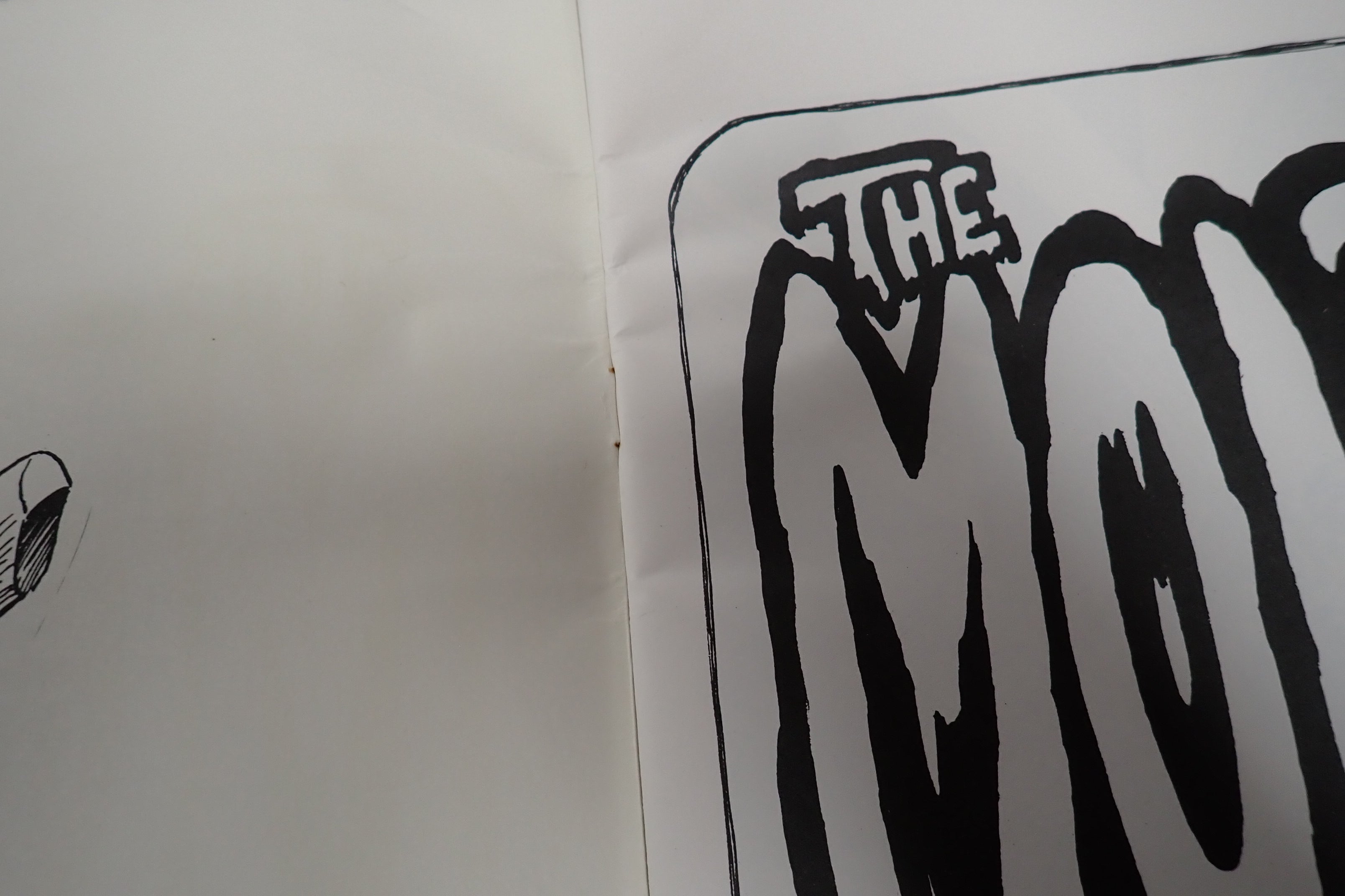 The Monsters Color The Creature Book - Signed by Berni Wrighton