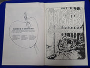 The Monsters Color The Creature Book - Signed by Berni Wrighton