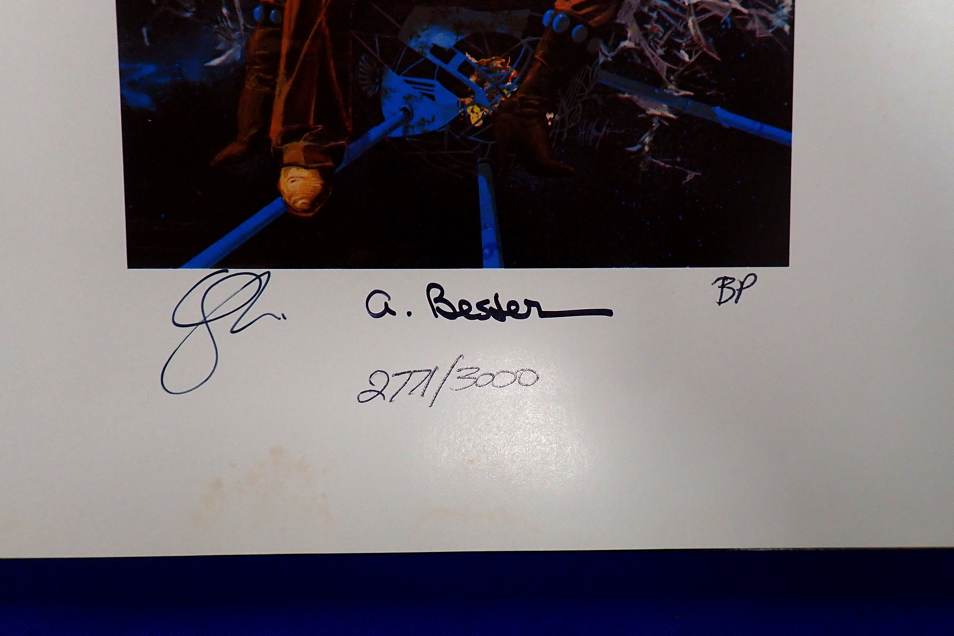 Alfred Bester's The Stars My Destination - Signed Art Book