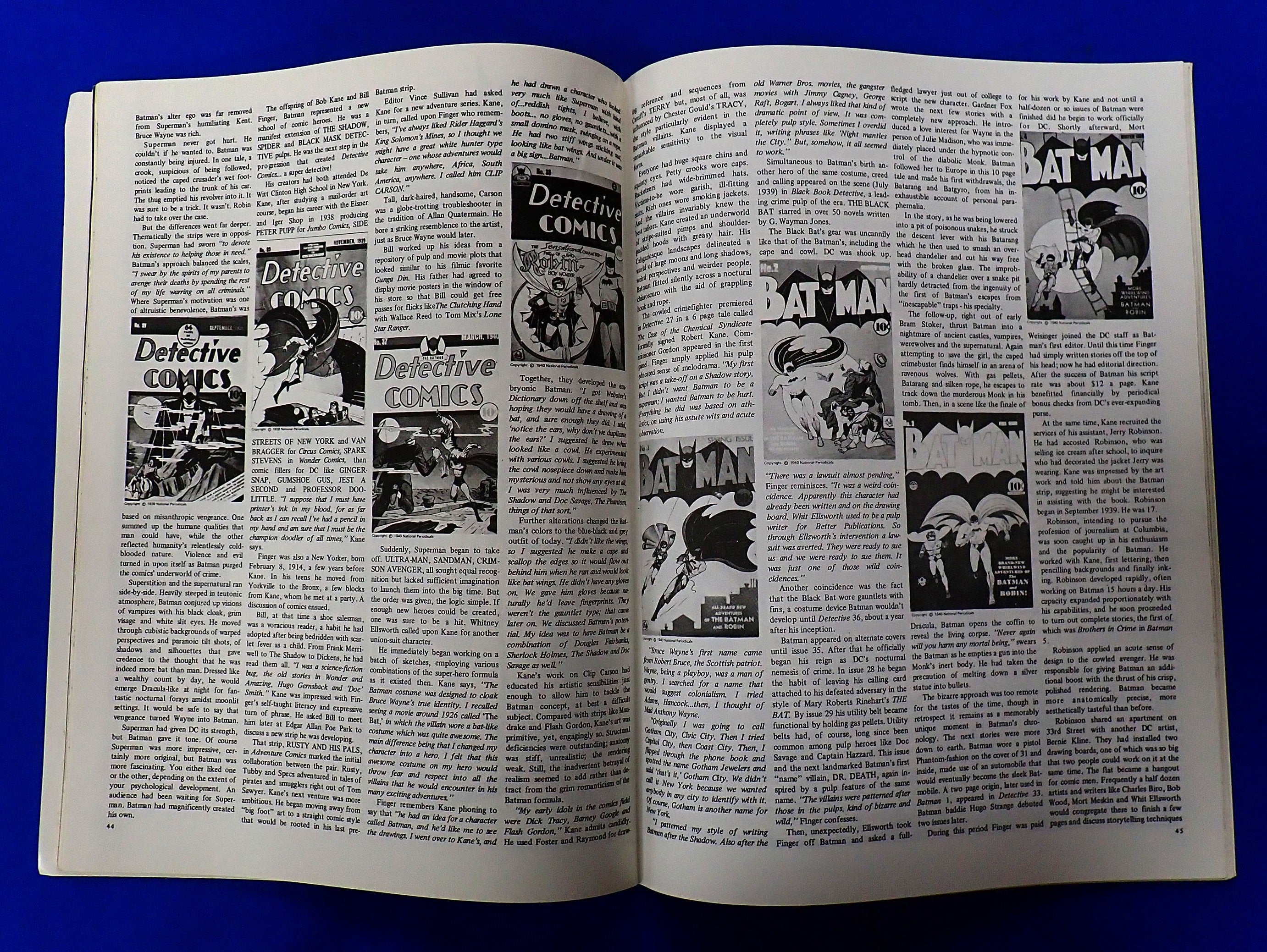 The Steranko History of Comics 1 & 2 (1970/1972) - Art Book