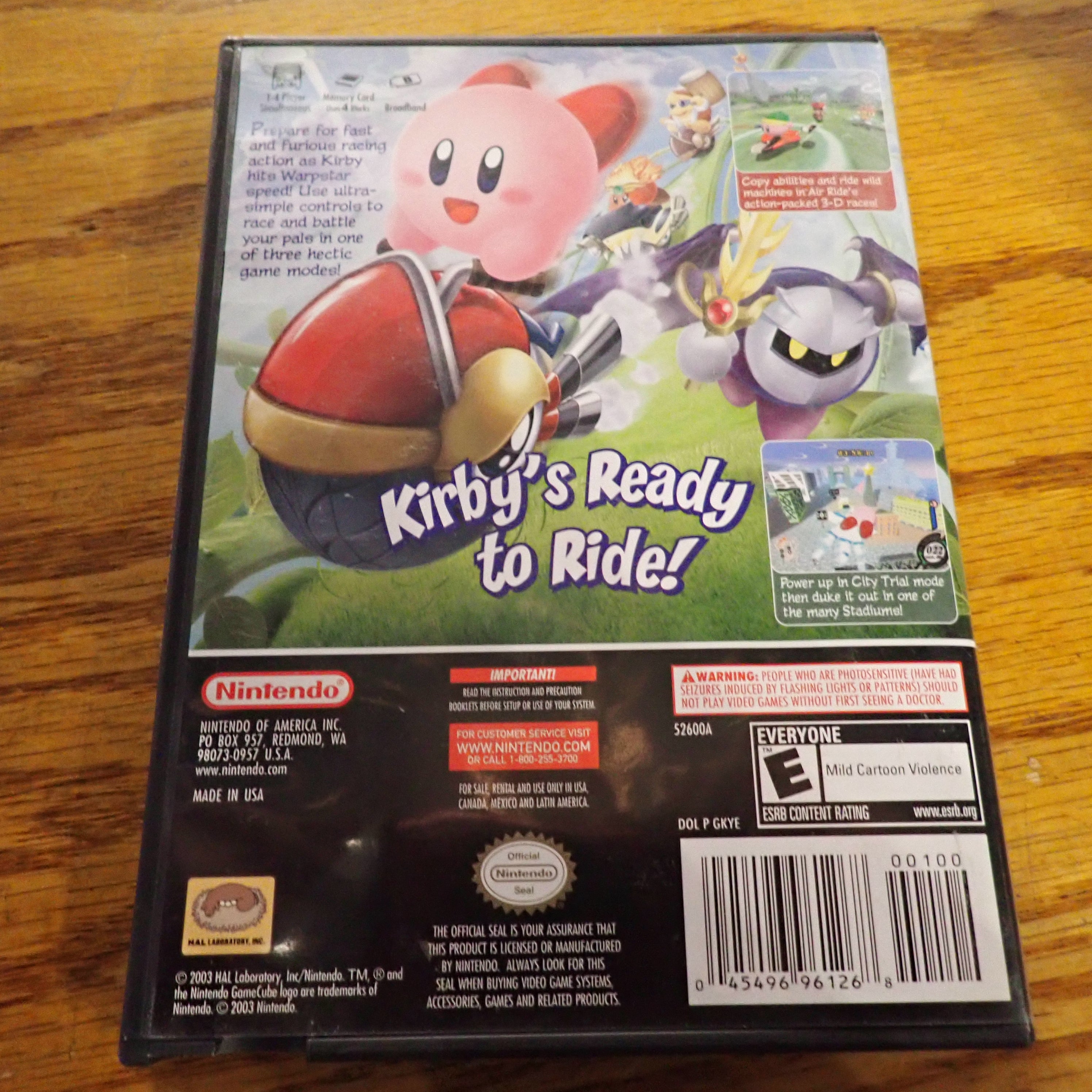 Kirby Air Ride - GC