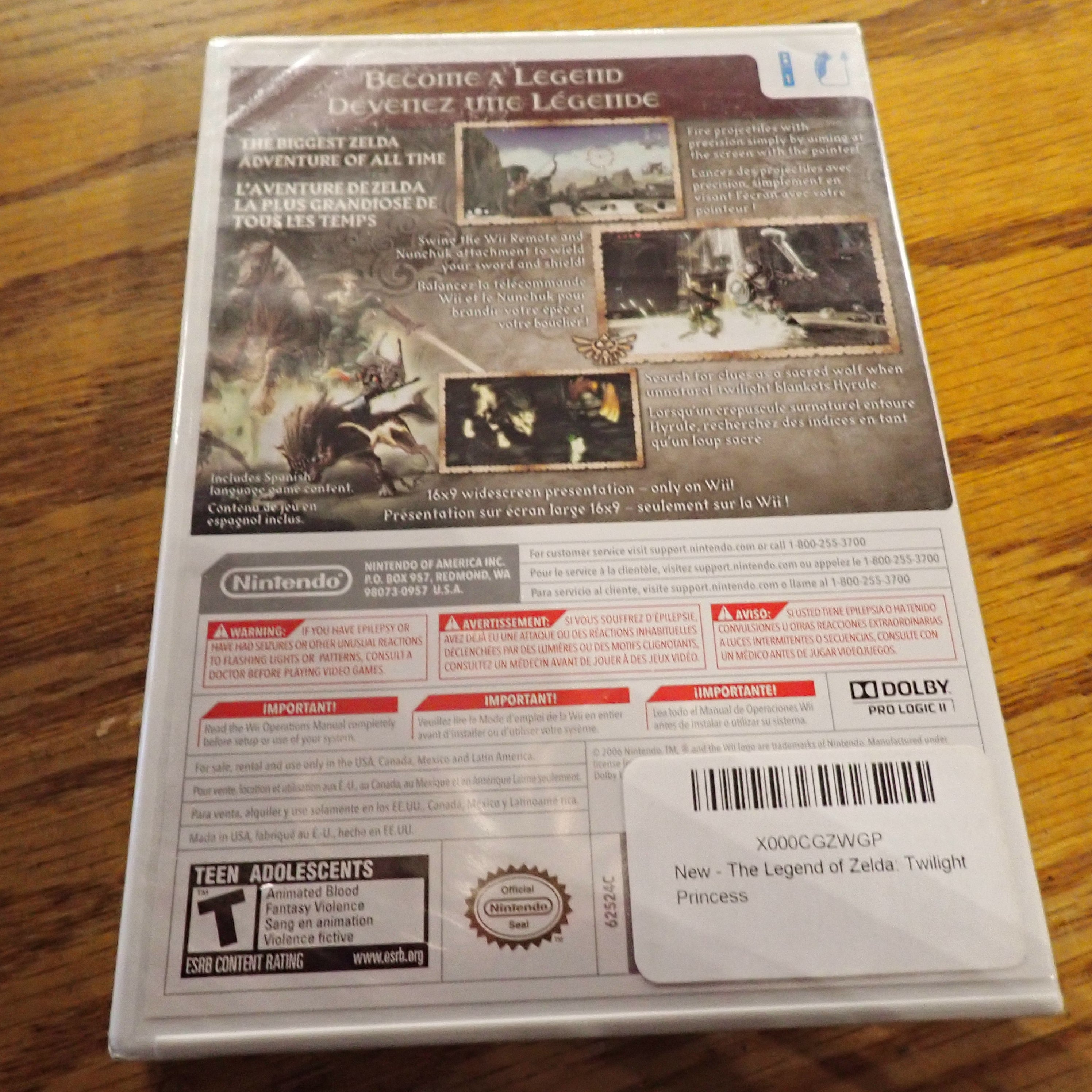 Legend of Zelda: Twilight Princess - Wii
