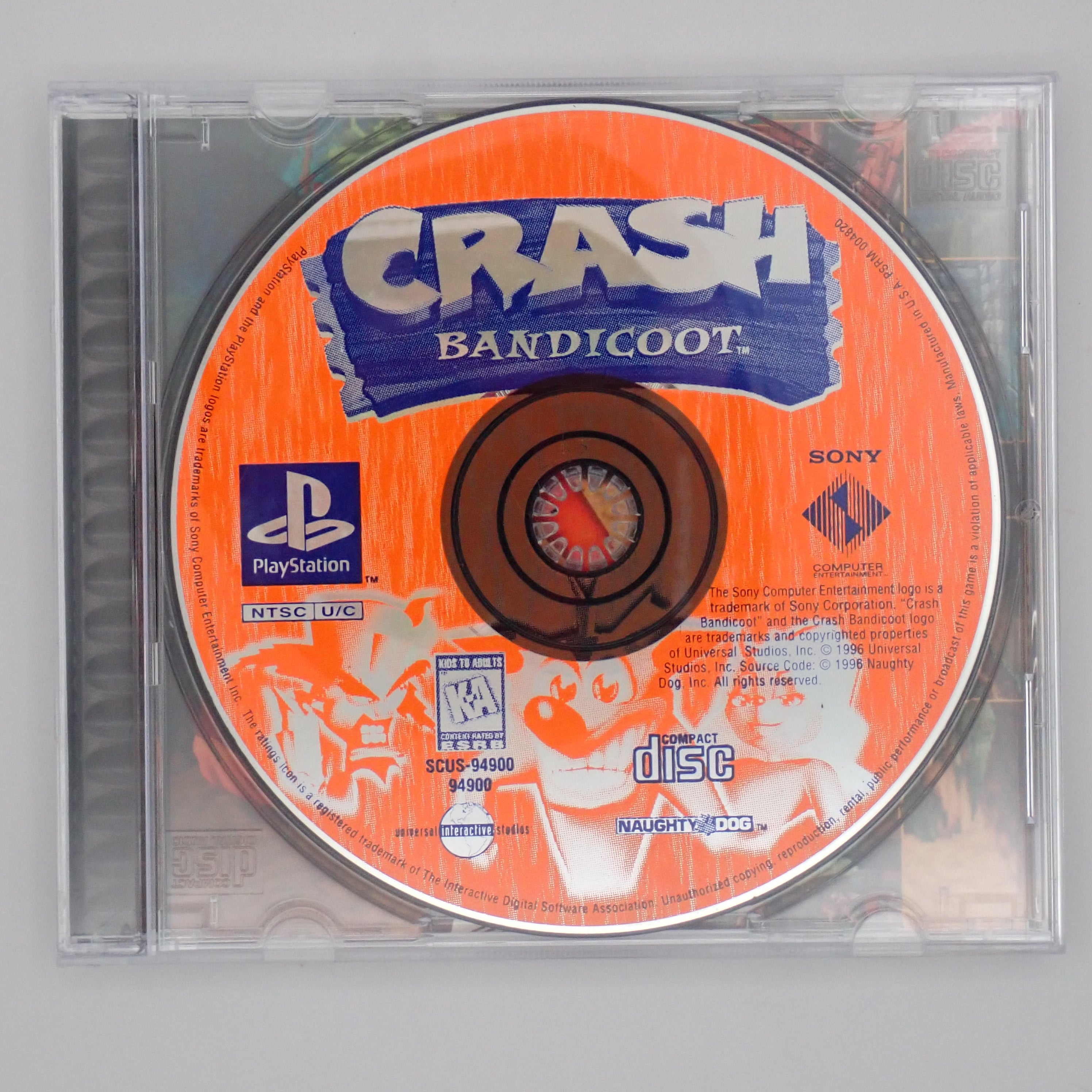 Crash Bandicoot - PlayStation