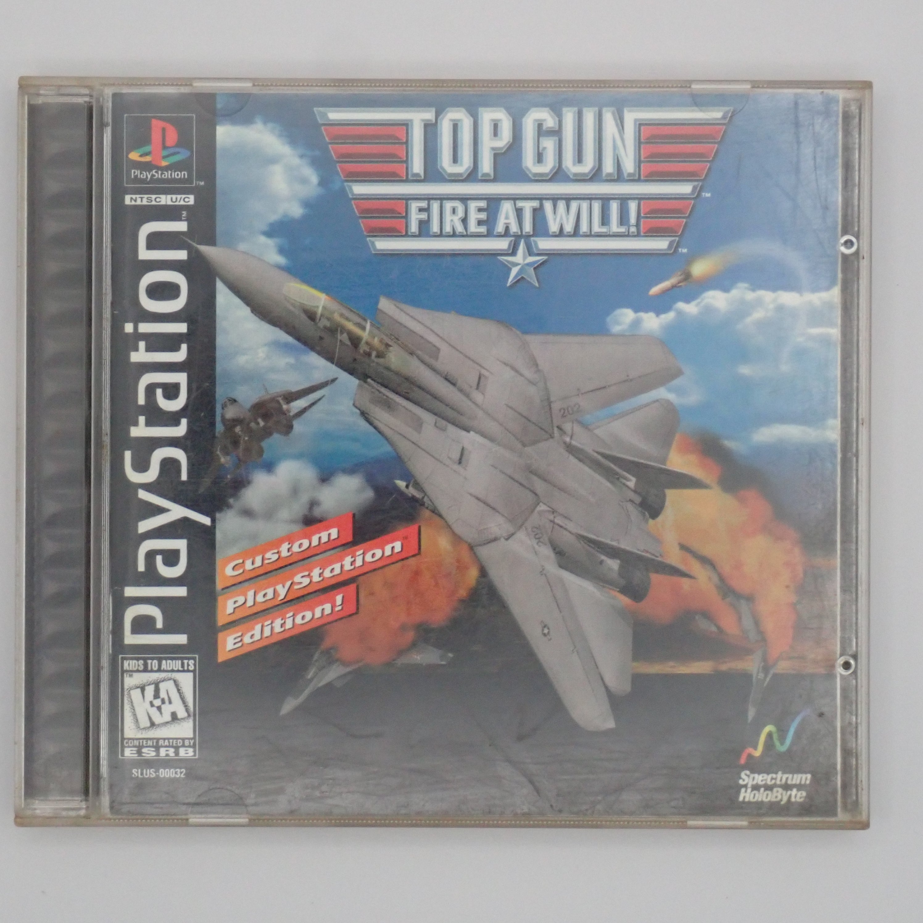Top Gun Fire at Will! - PlayStation