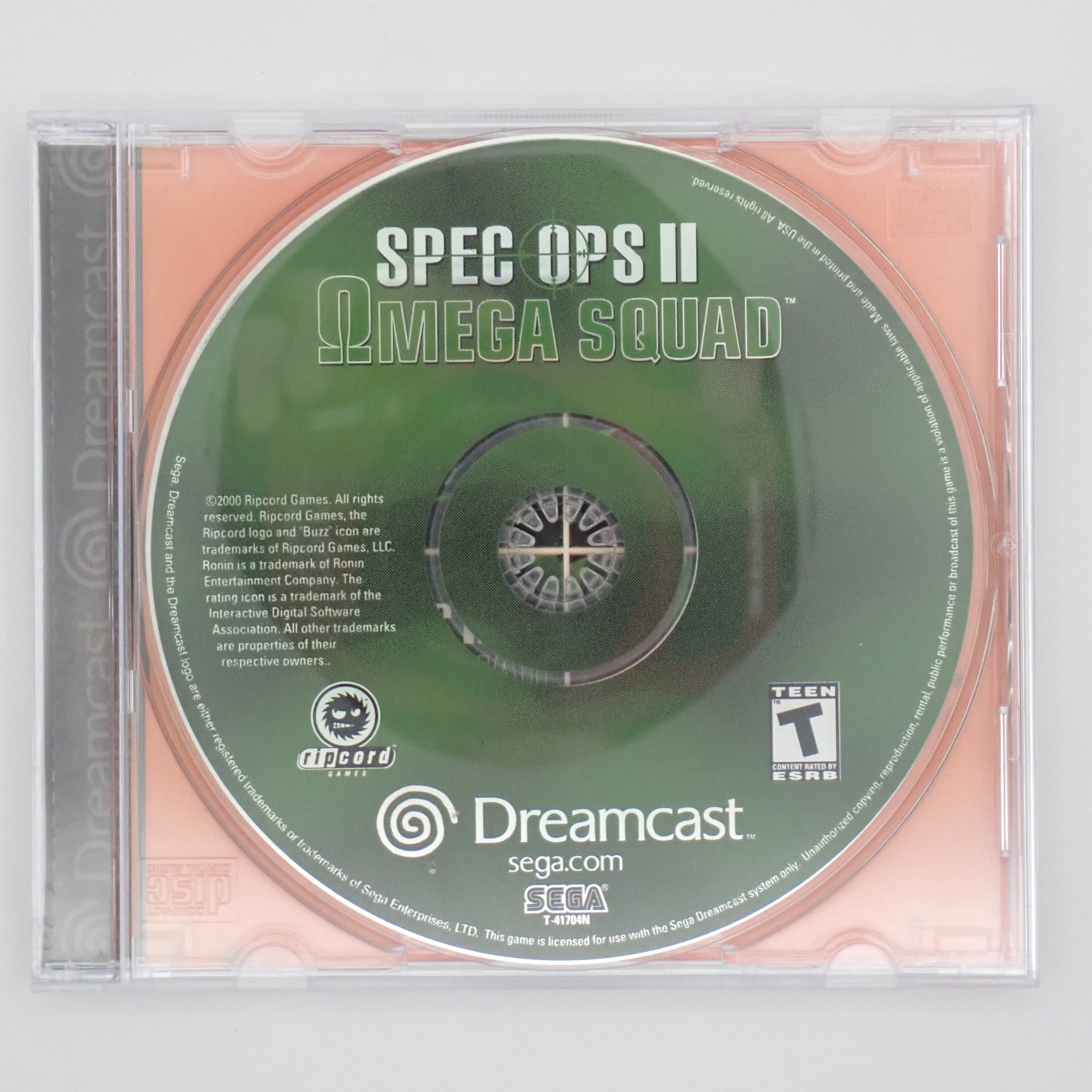 Spec Ops II Omega Squad - Dreamcast