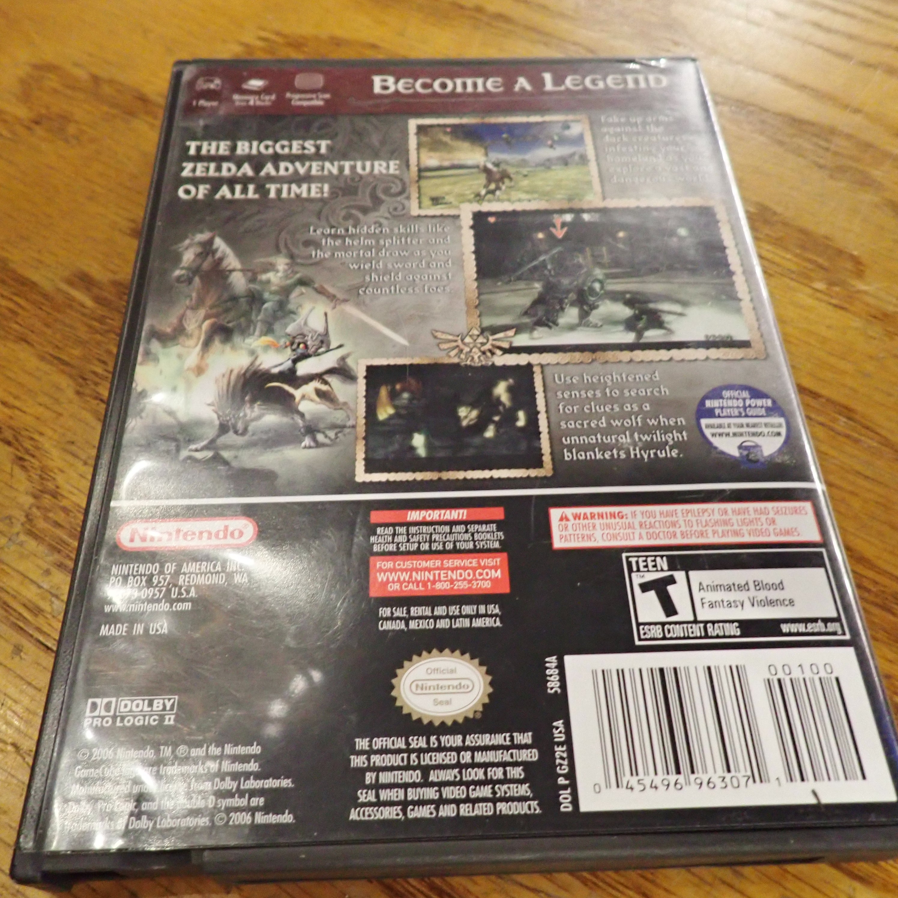 Legend of Zelda: Twilight Princess - GC