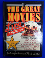 The Great Movies Live!: A Pop-Up Book - Hardcover (Pre-Owned)