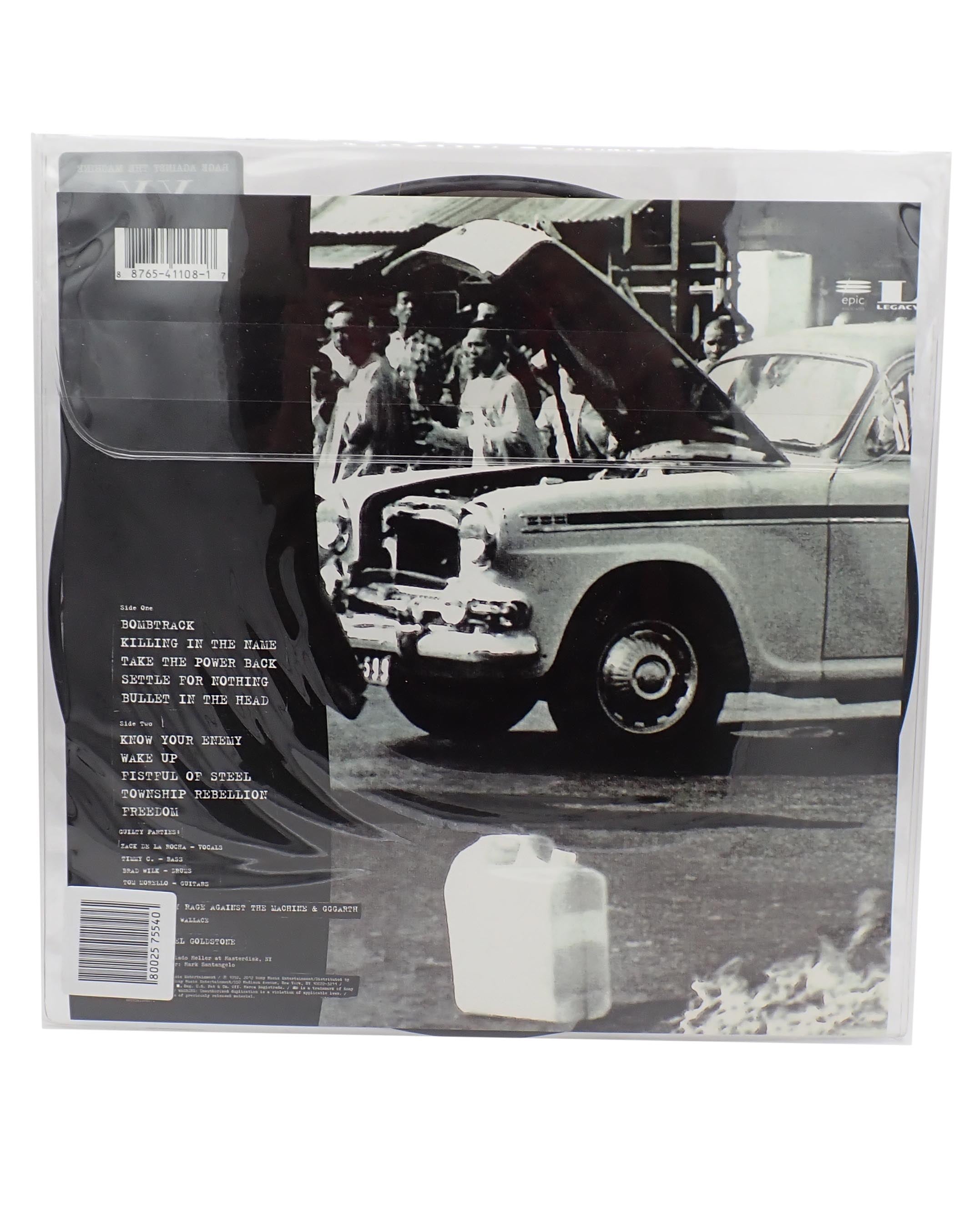 Rage Against the Machine - 20th Anniversary Picture Disk - Vinyl