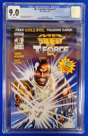 Mr. T and the T-Force #1 (1993) - CGC 9.0 - Polybagged Removed