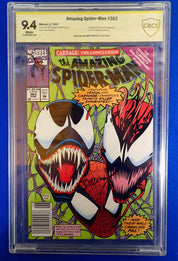 Amazing Spider-Man #363 (1992) - CBCS 9.4 - SIGNED Mark Bagley