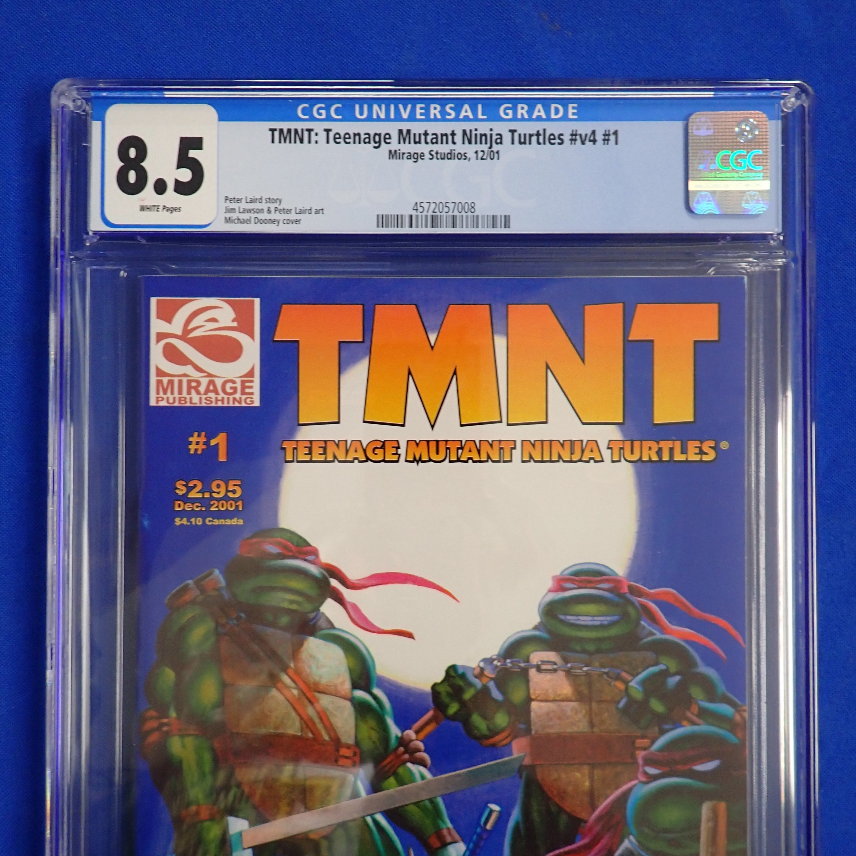 TMNT Vol. 4 1-3 (2001) CGC Graded Set