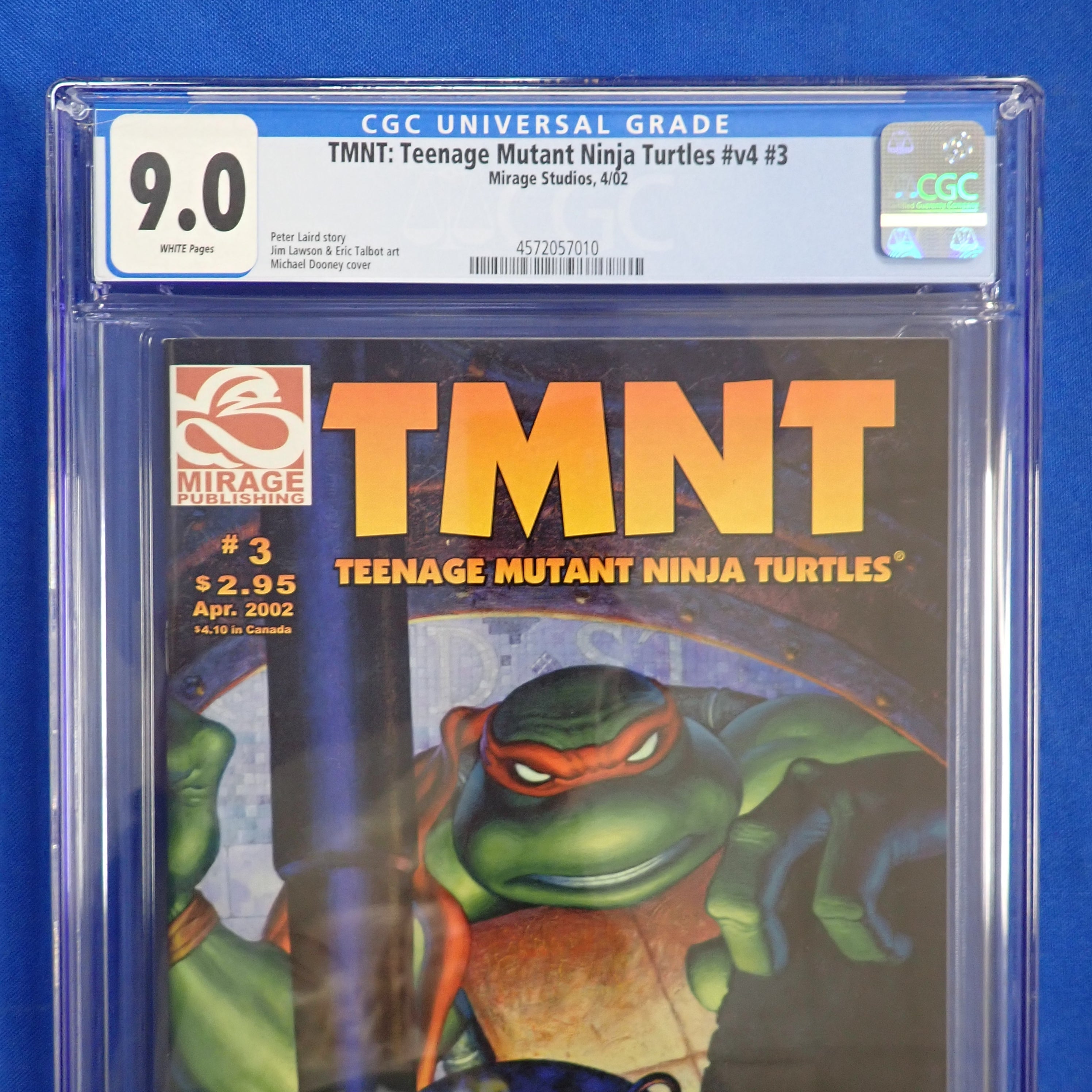 TMNT Vol. 4 1-3 (2001) CGC Graded Set