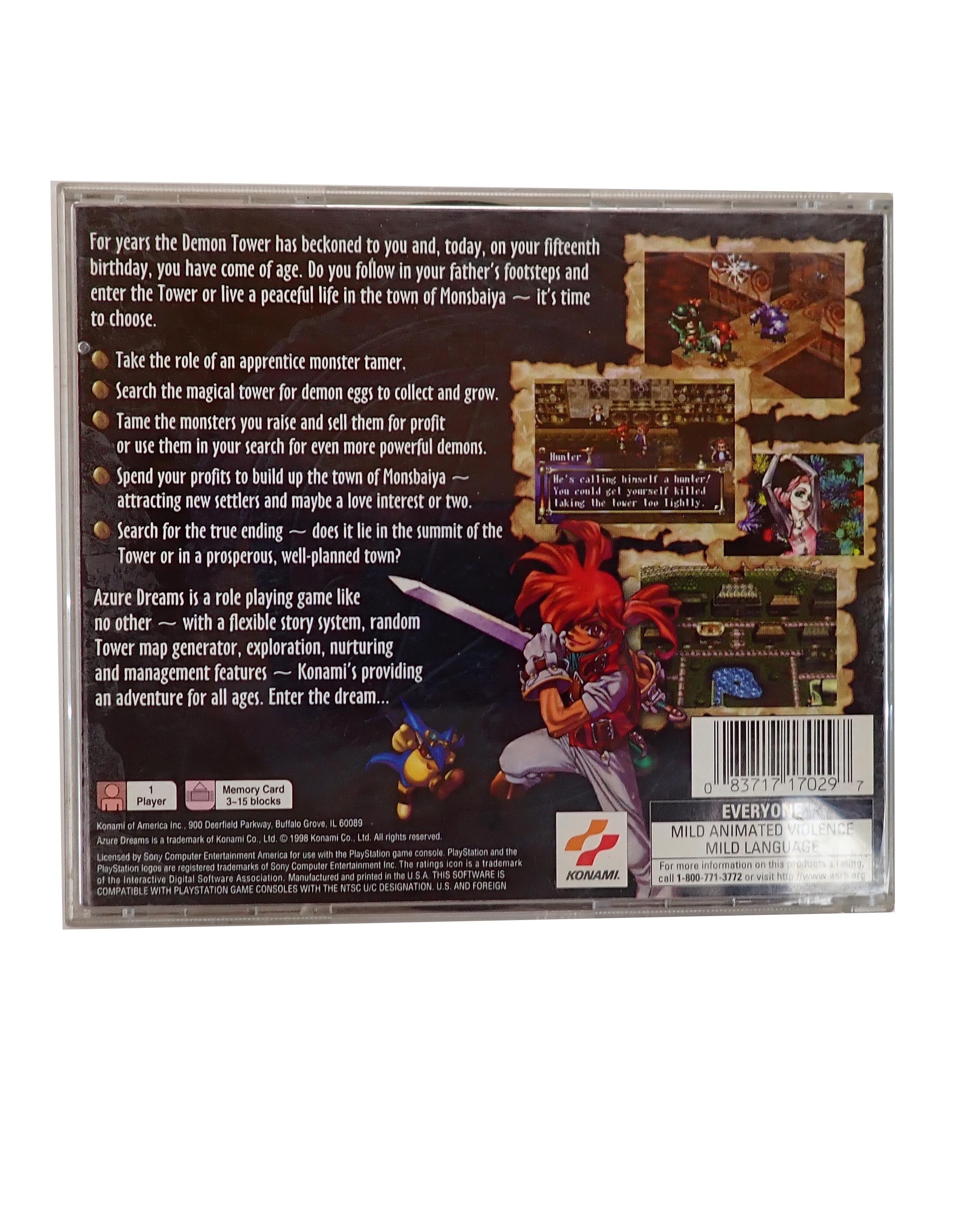 Azure Dreams - PS1
