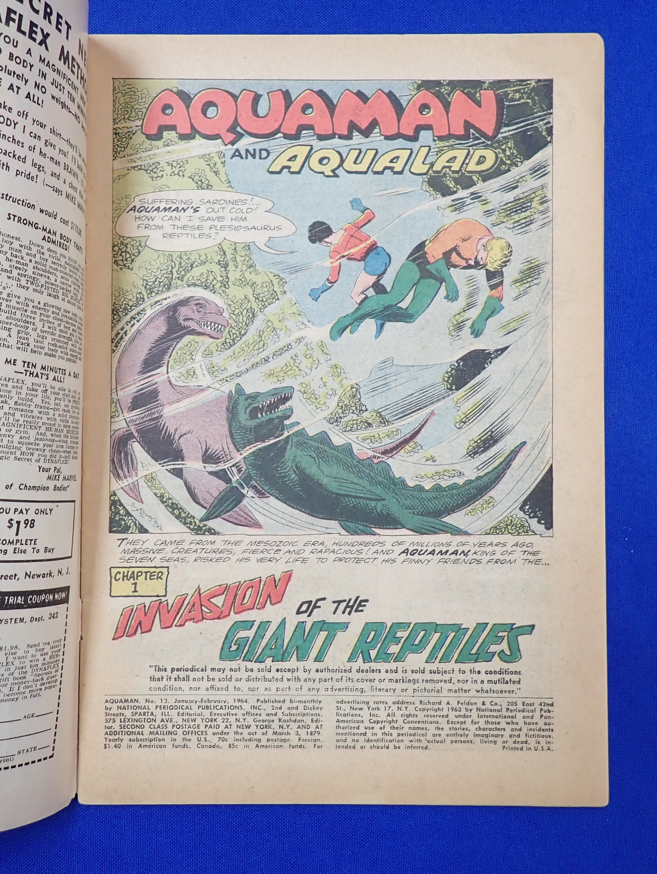 Aquaman #13 (1964) - VG+(4.5) - 2nd Mera