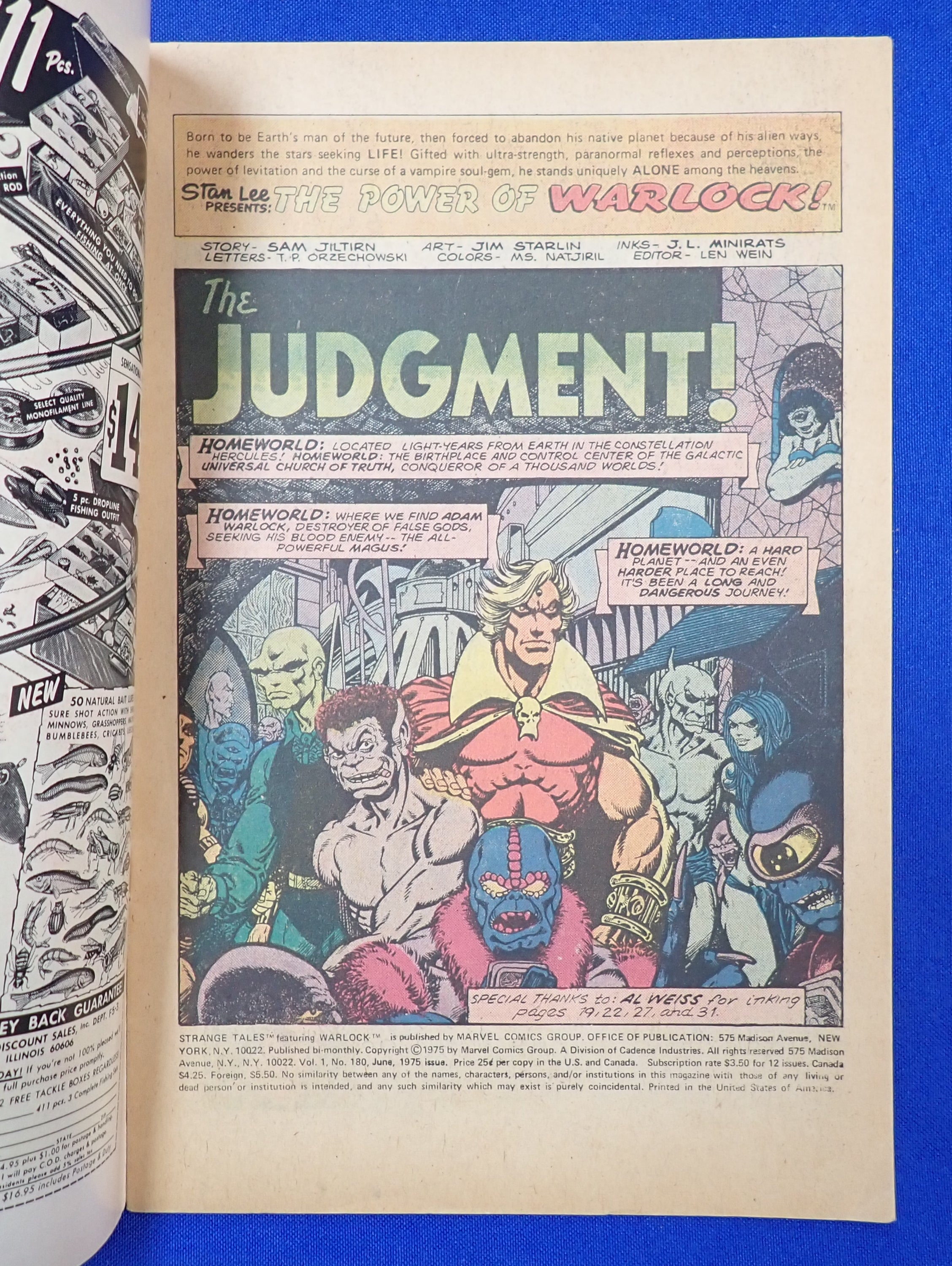 Strange Tales #180 (1975) - VG/FN (5.0) - 1st Gamora