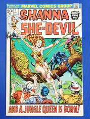 Shanna the She-Devil #1 (1972) - VF (8.0) - 1st Appearance Shanna