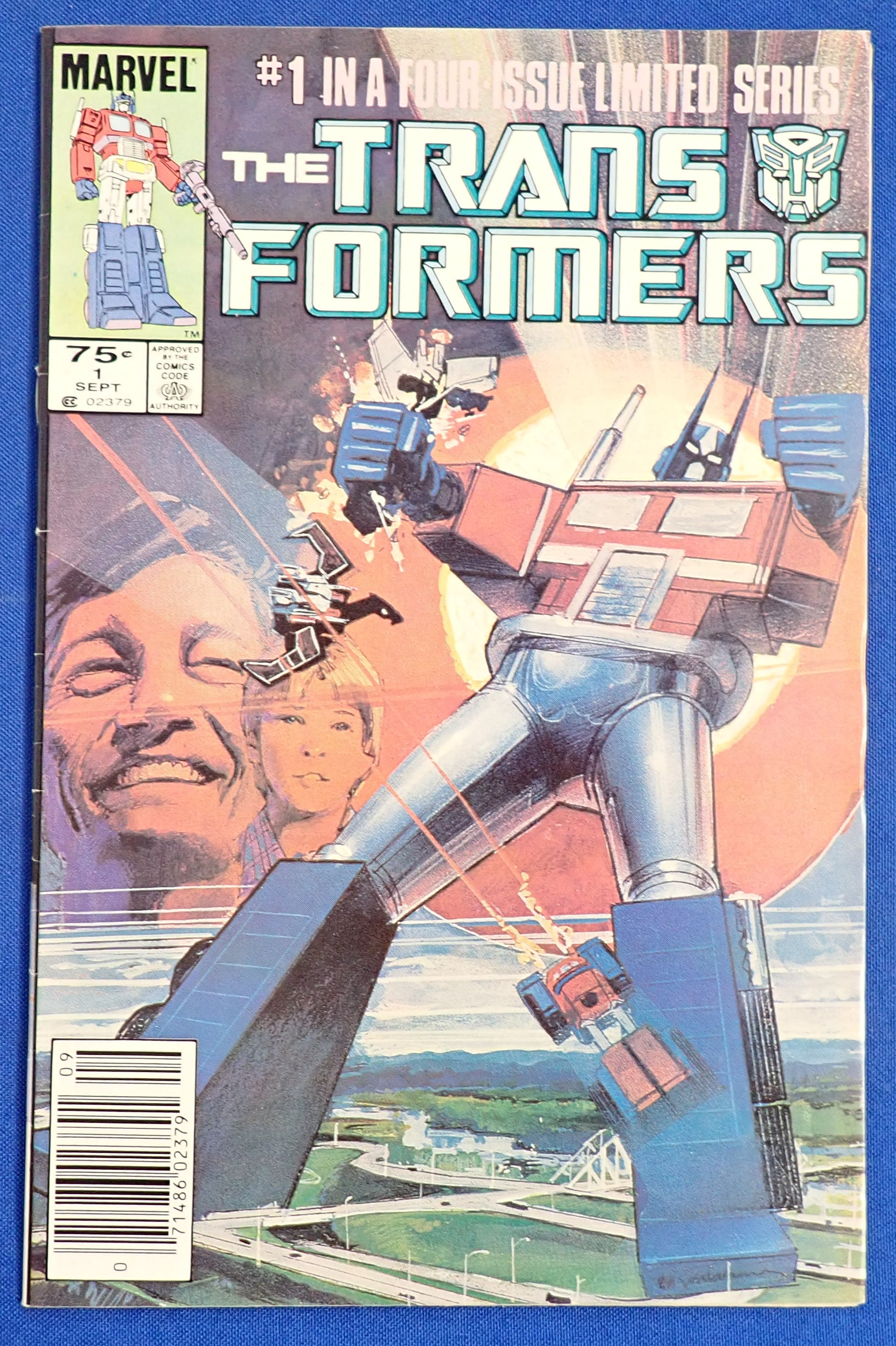Transformers #1 (1984) - VF- (7.5) - 1st Transformers & Decepticons
