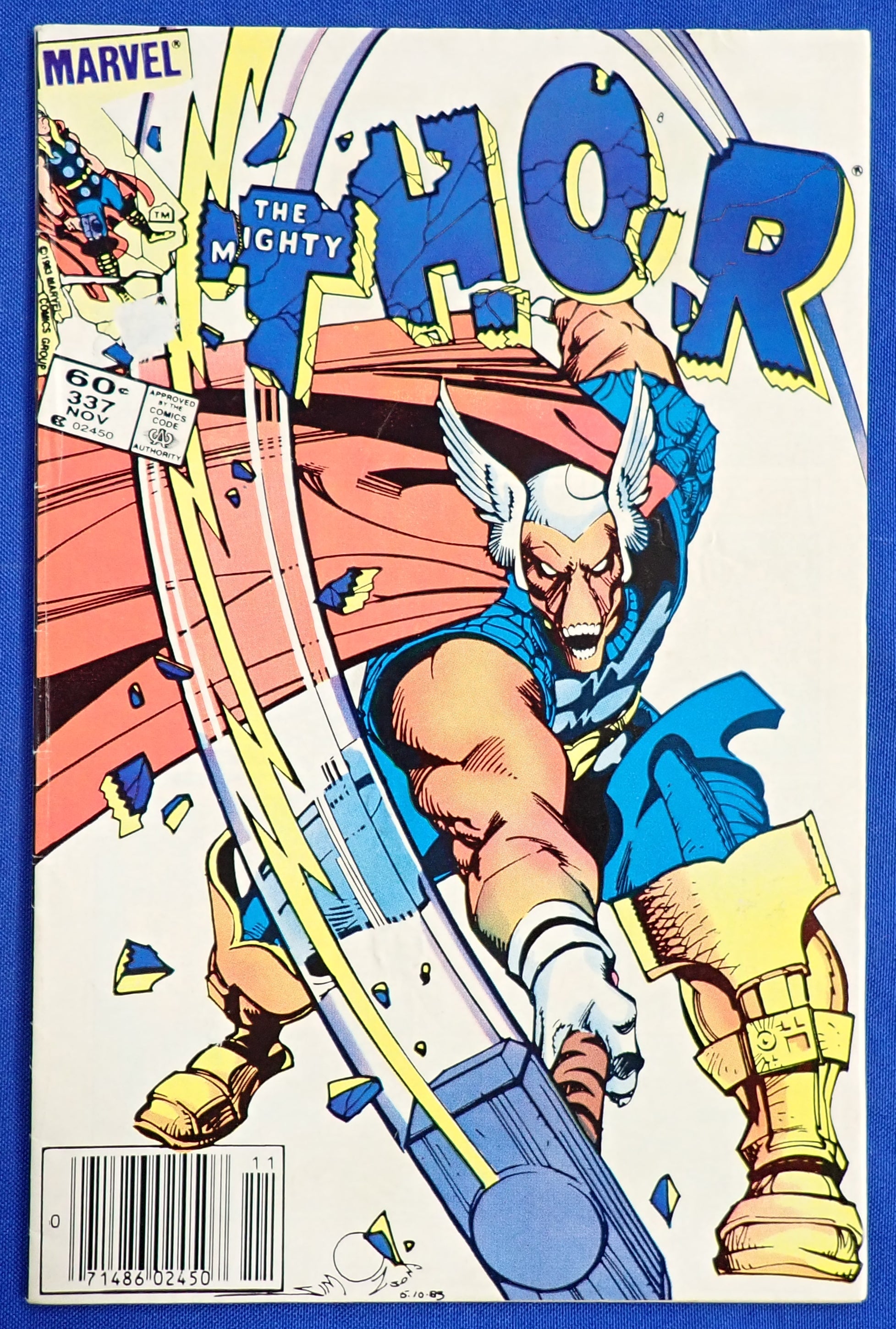 Thor #337 (1983) - VG+ (4.5) - 1st Beta Ray Bill