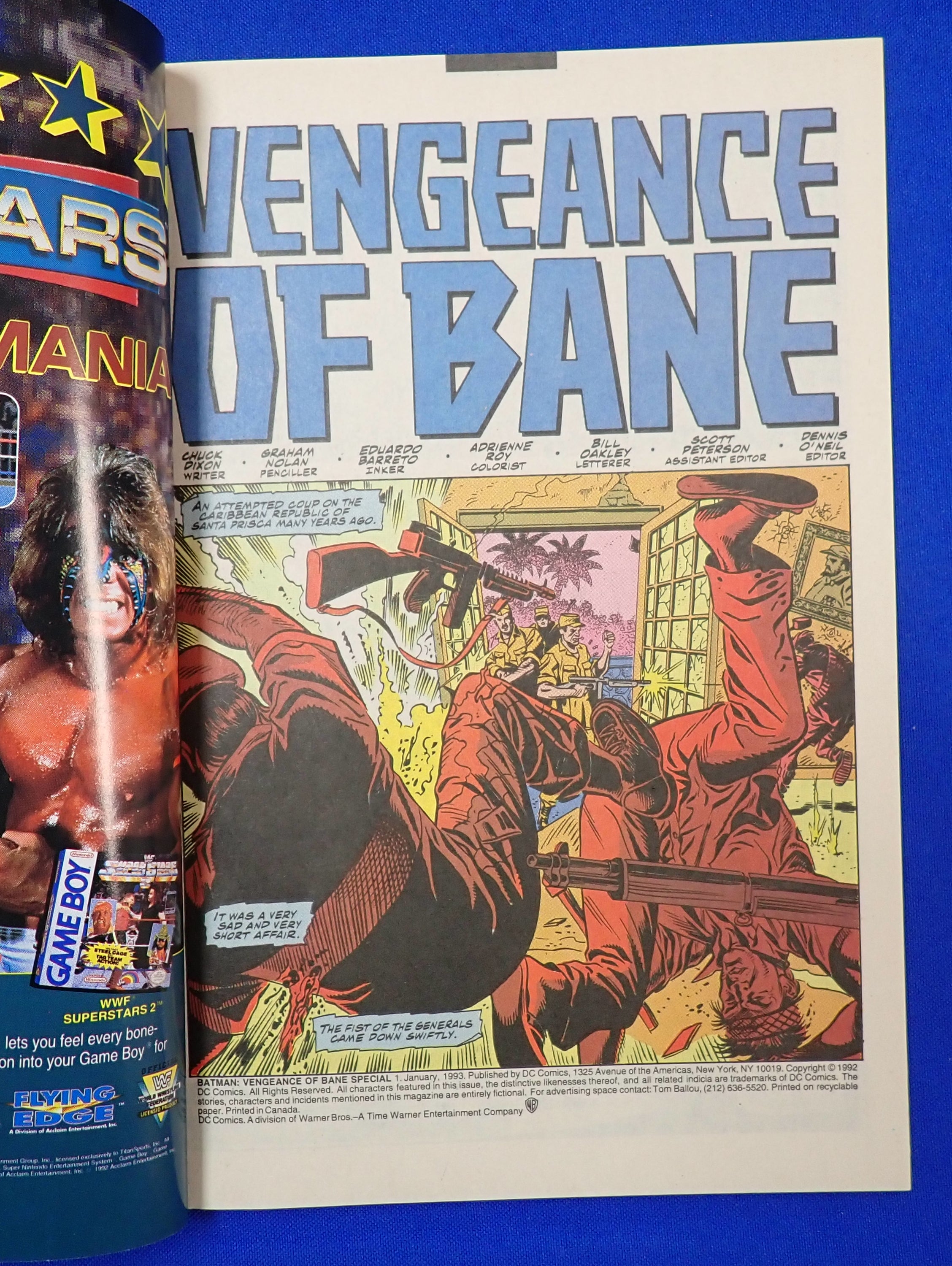 Vengeance of Bane #1 1st Print (1993) - VF/NM (9.0) - 1st Bane