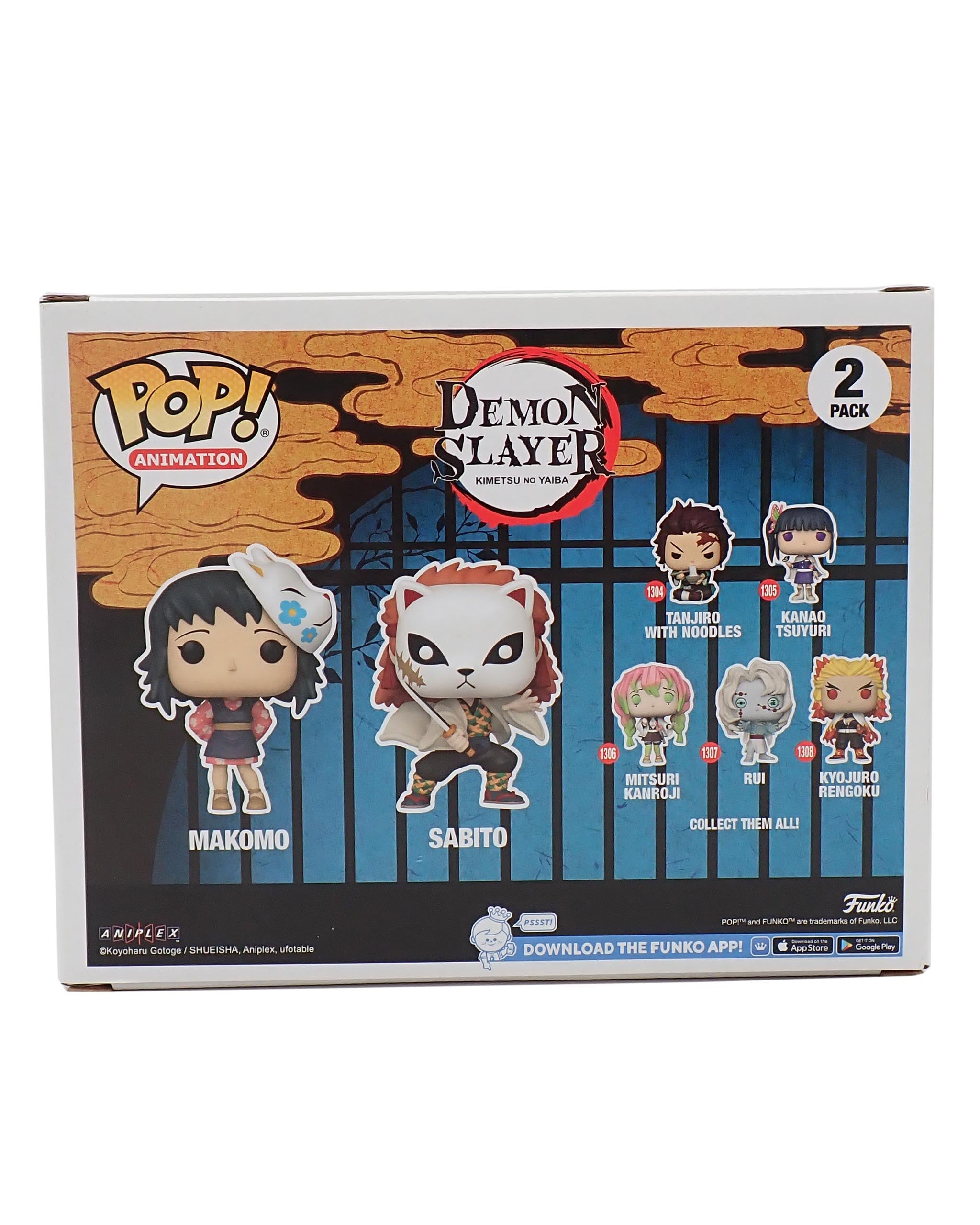Makomo & Sabito - POP! 2 Pack