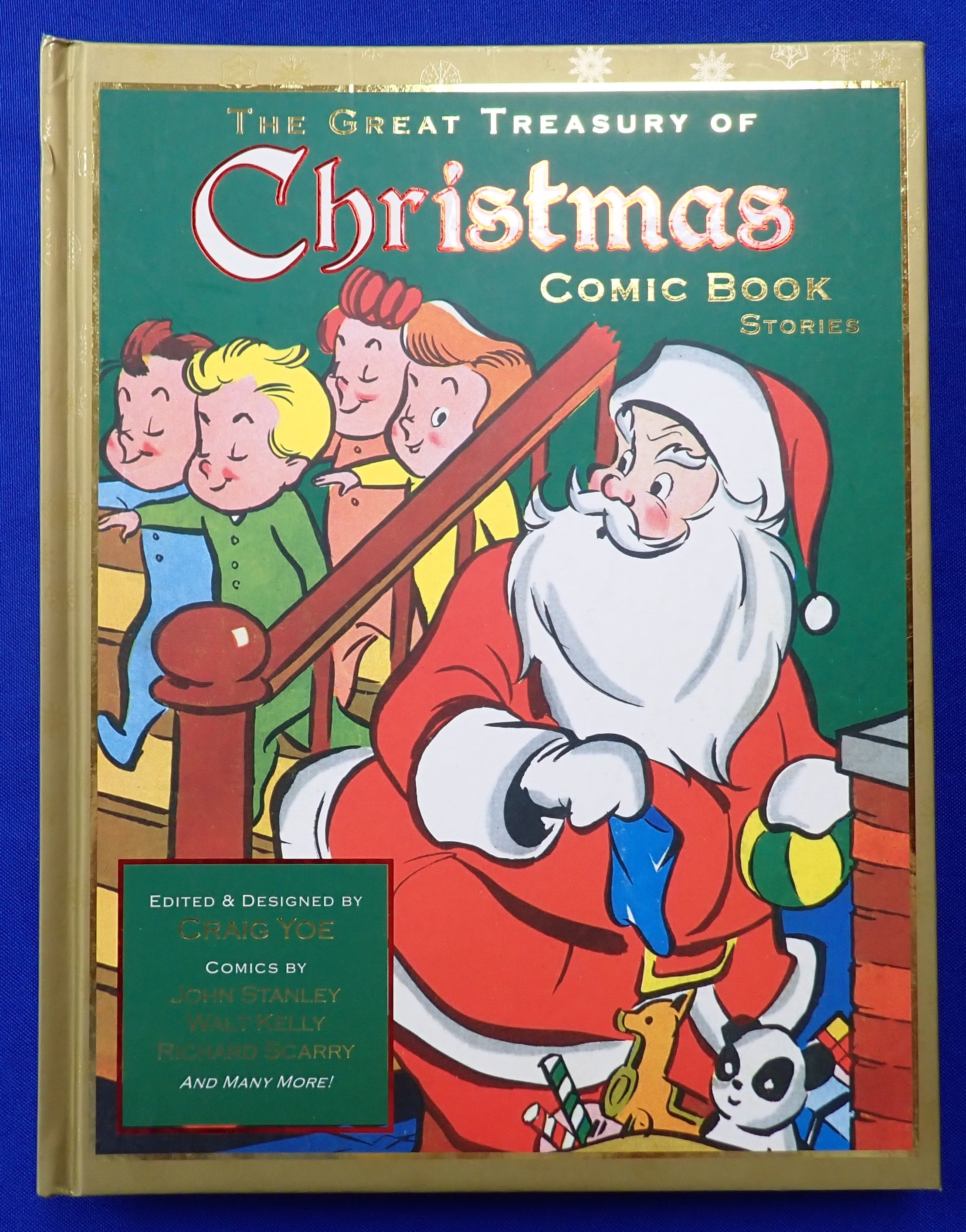 The Great Treasury of Christmas Comic Book Stories - Hardcover (Pre-Owned)