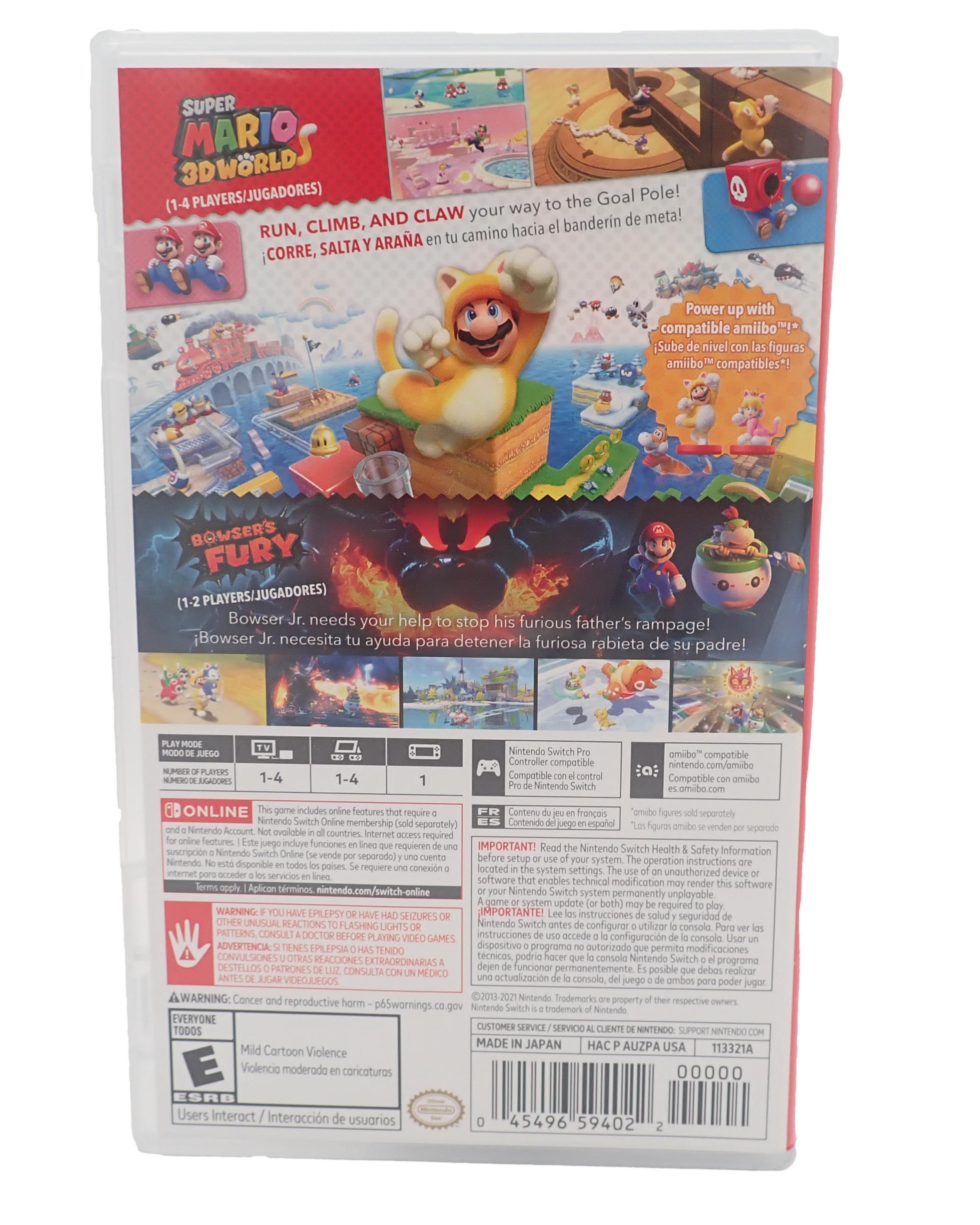 Super Mario 3D World  + Bowser's Fury - Switch