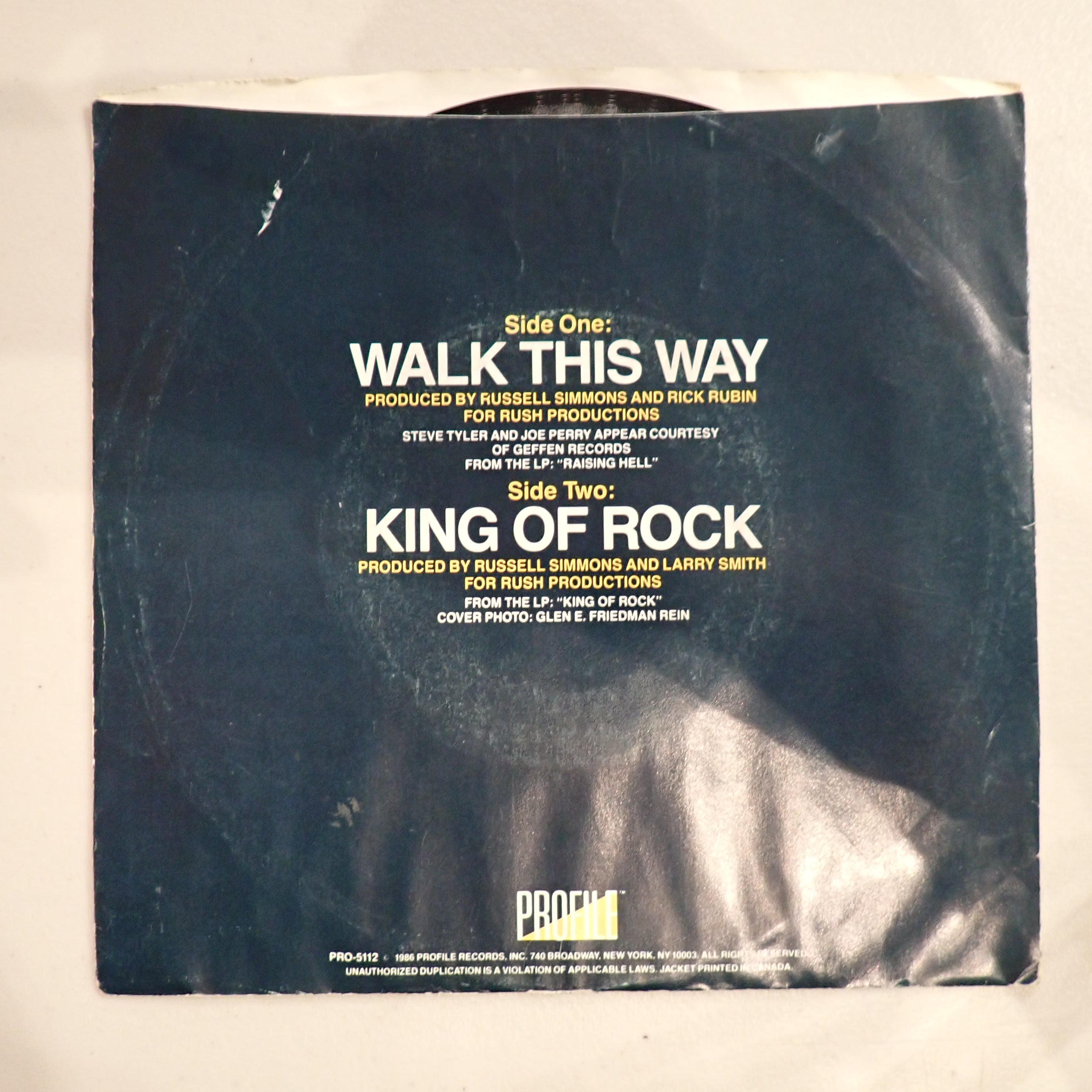 RUN DMC - Walk This Way – Infinity Flux