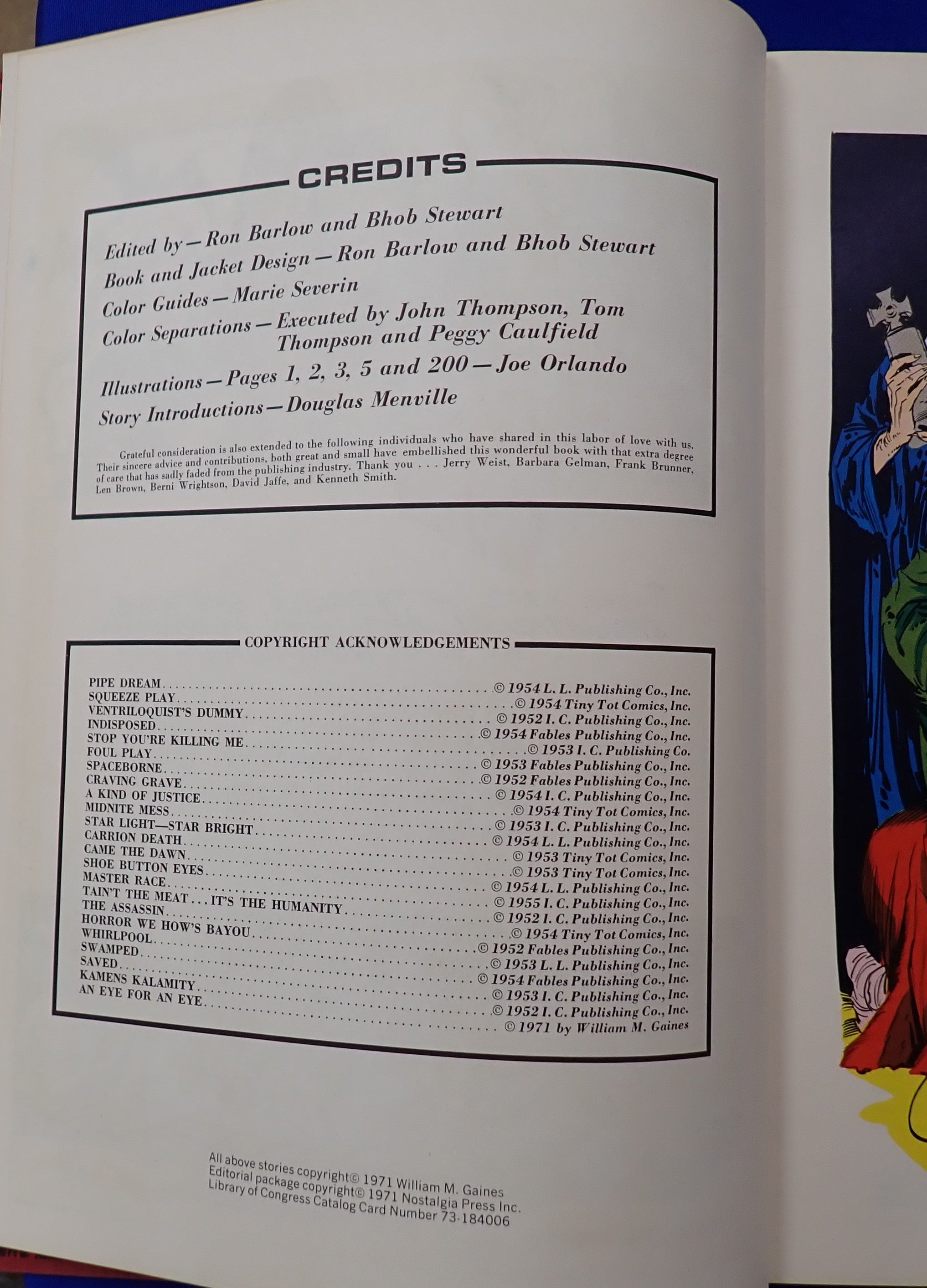EC Entertainment: Horror Comics of the 1950's - Hardcover W/O Slipcover (Pre-Owned)