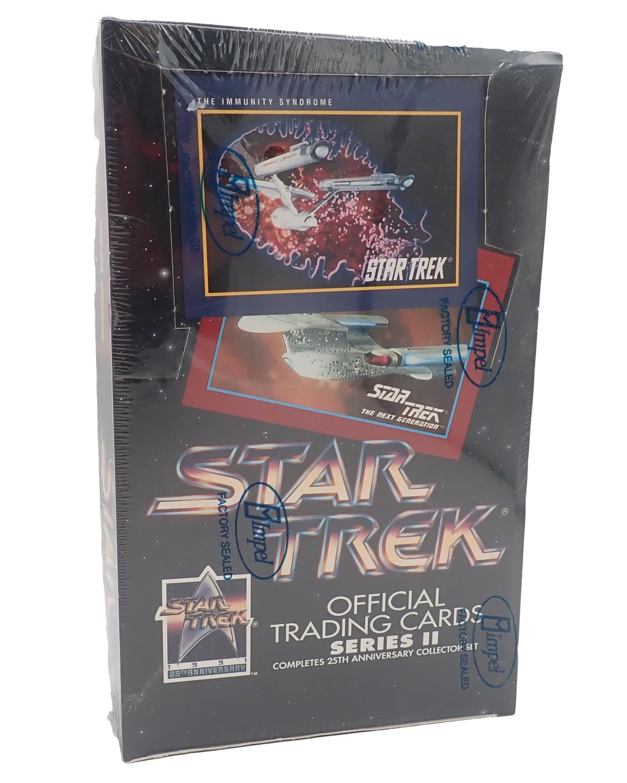 1991 Star Trek Official Trading Cards Series II - 25th Anniversary Collectors Set - Sealed in Box