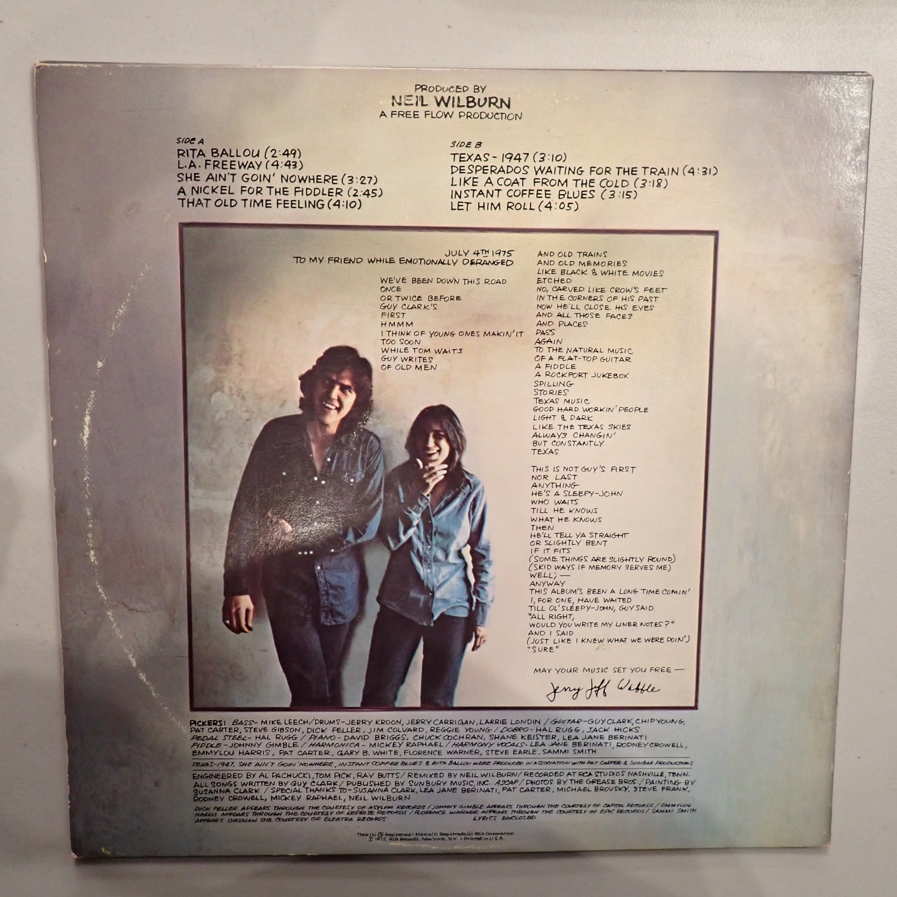 Guy Clark - Old No. 1