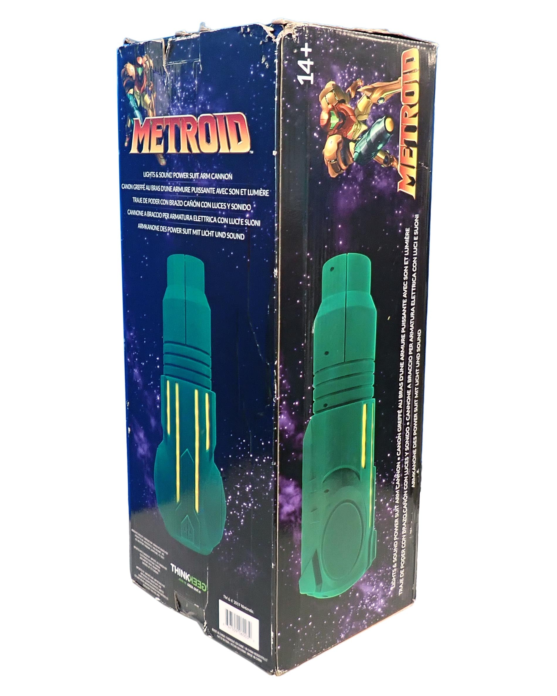 Metroid Lights & Sound Power Suit Arm Cannon [Pre-Owned]