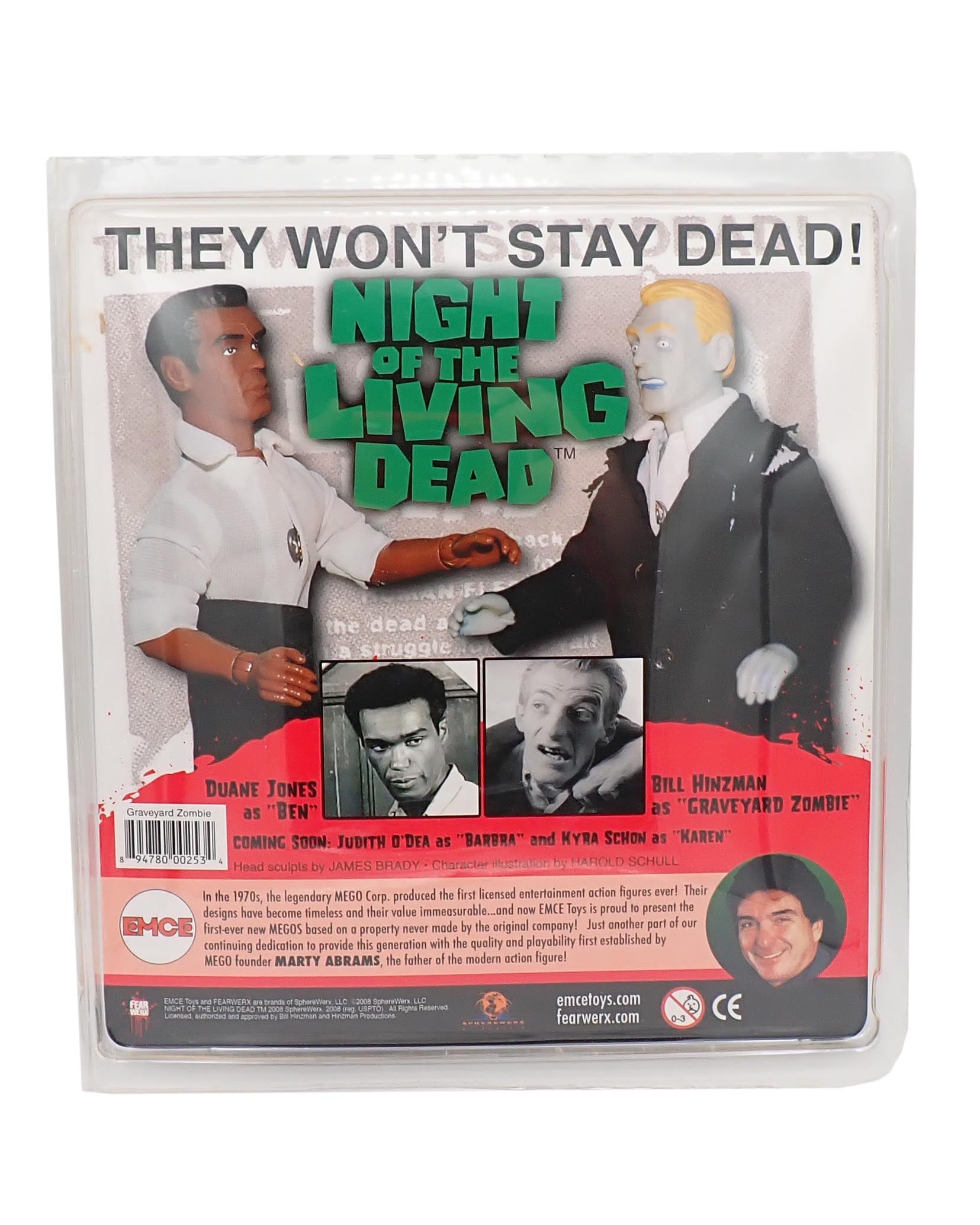 Graveyard Zombie - Night of the Living Dead EMCE Toys [Pre-Owned]