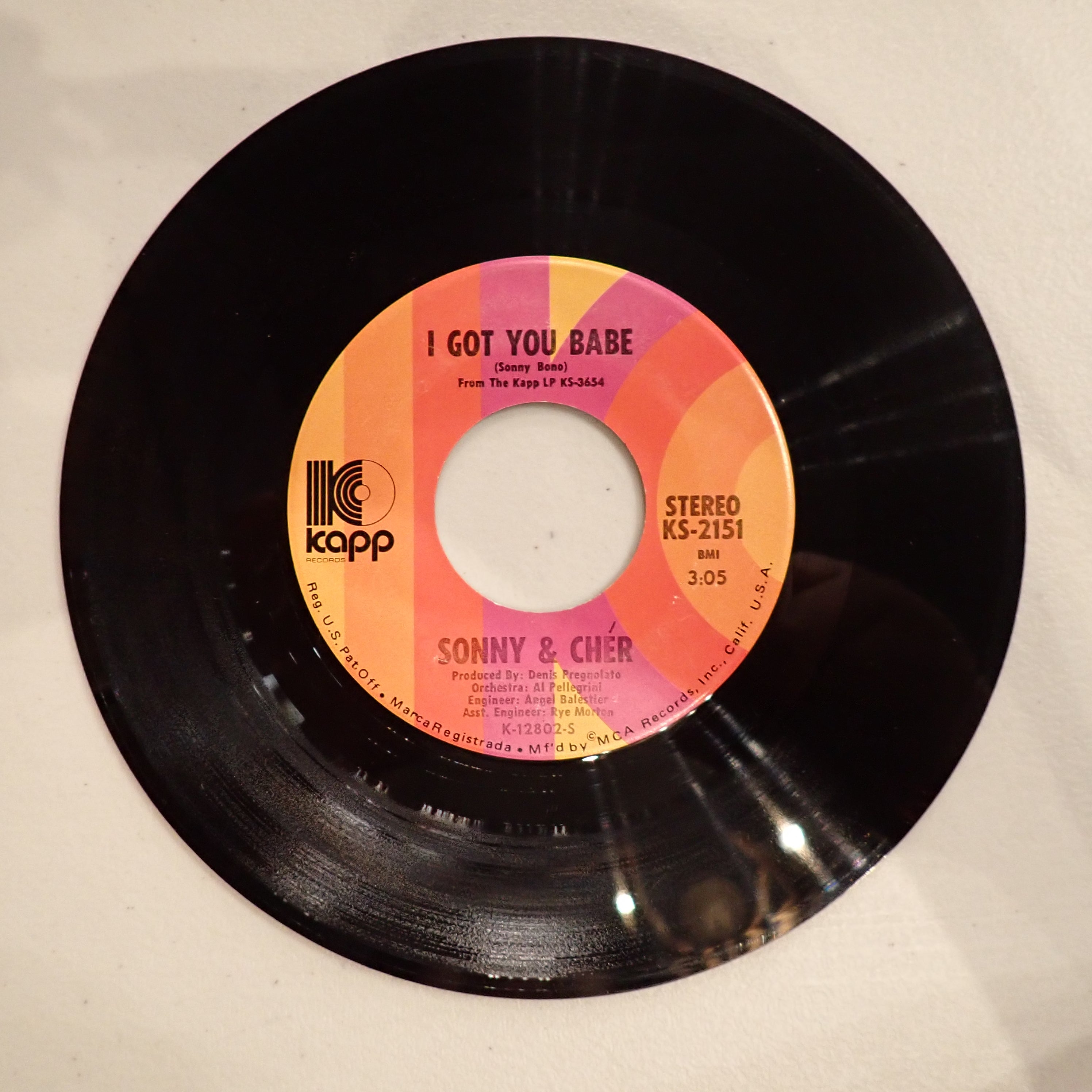 Sonny & Cher - I Got You Babe / All I Ever Need Is You