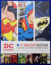 DC Comics: The 75th Anniversary Poster Book Softcover (Pre-Owned)