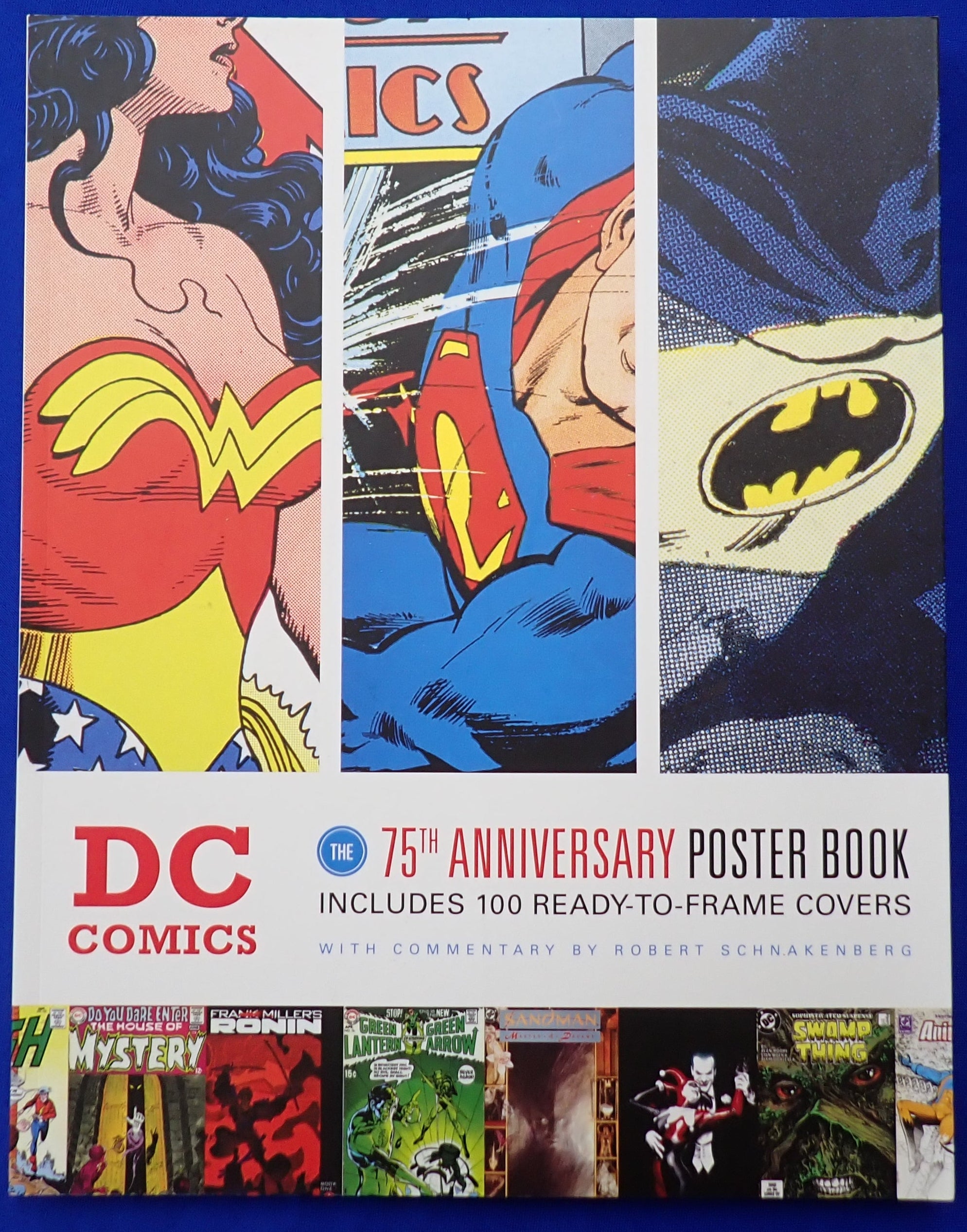 DC Comics: The 75th Anniversary Poster Book Softcover (Pre-Owned)