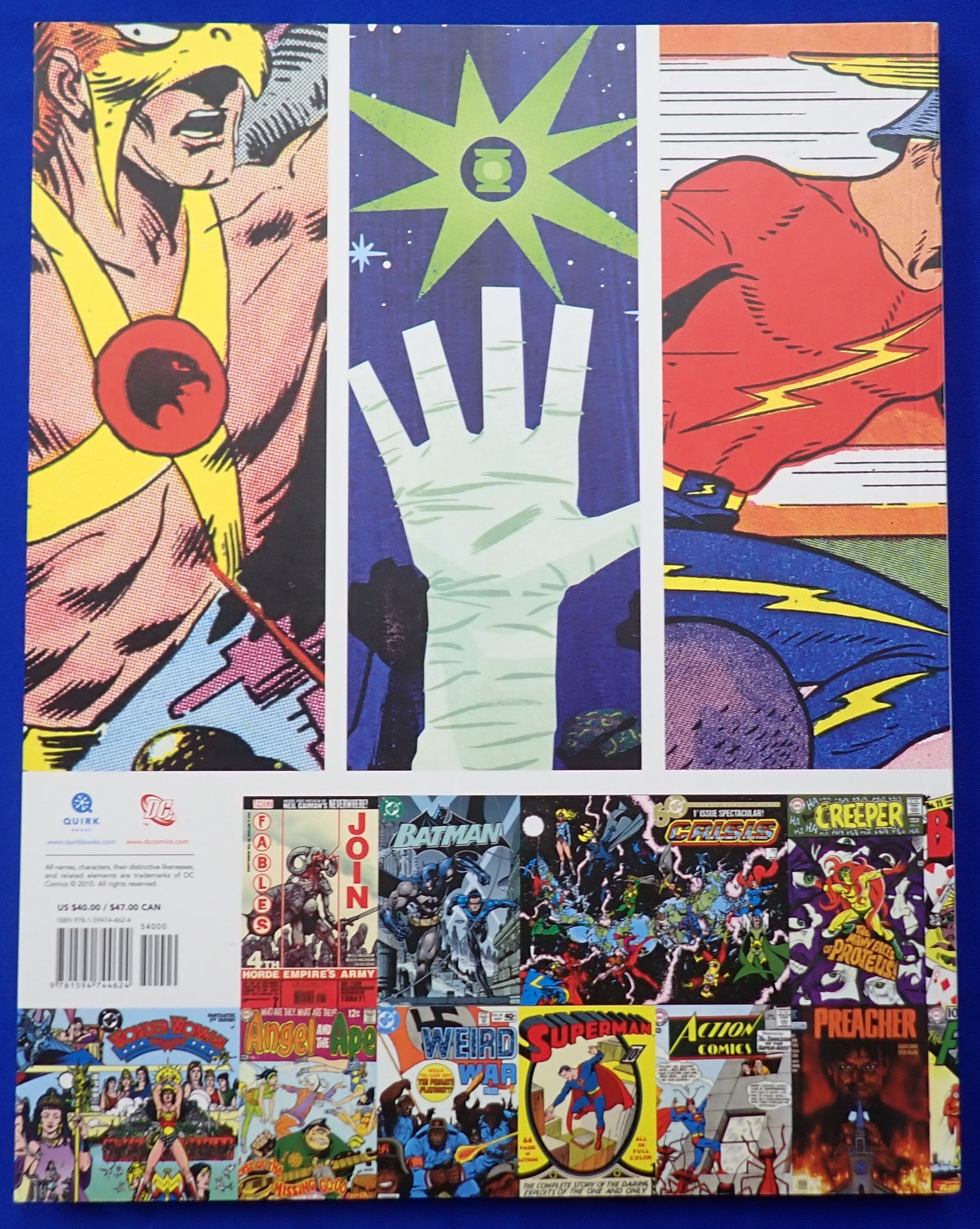DC Comics: The 75th Anniversary Poster Book Softcover (Pre-Owned)