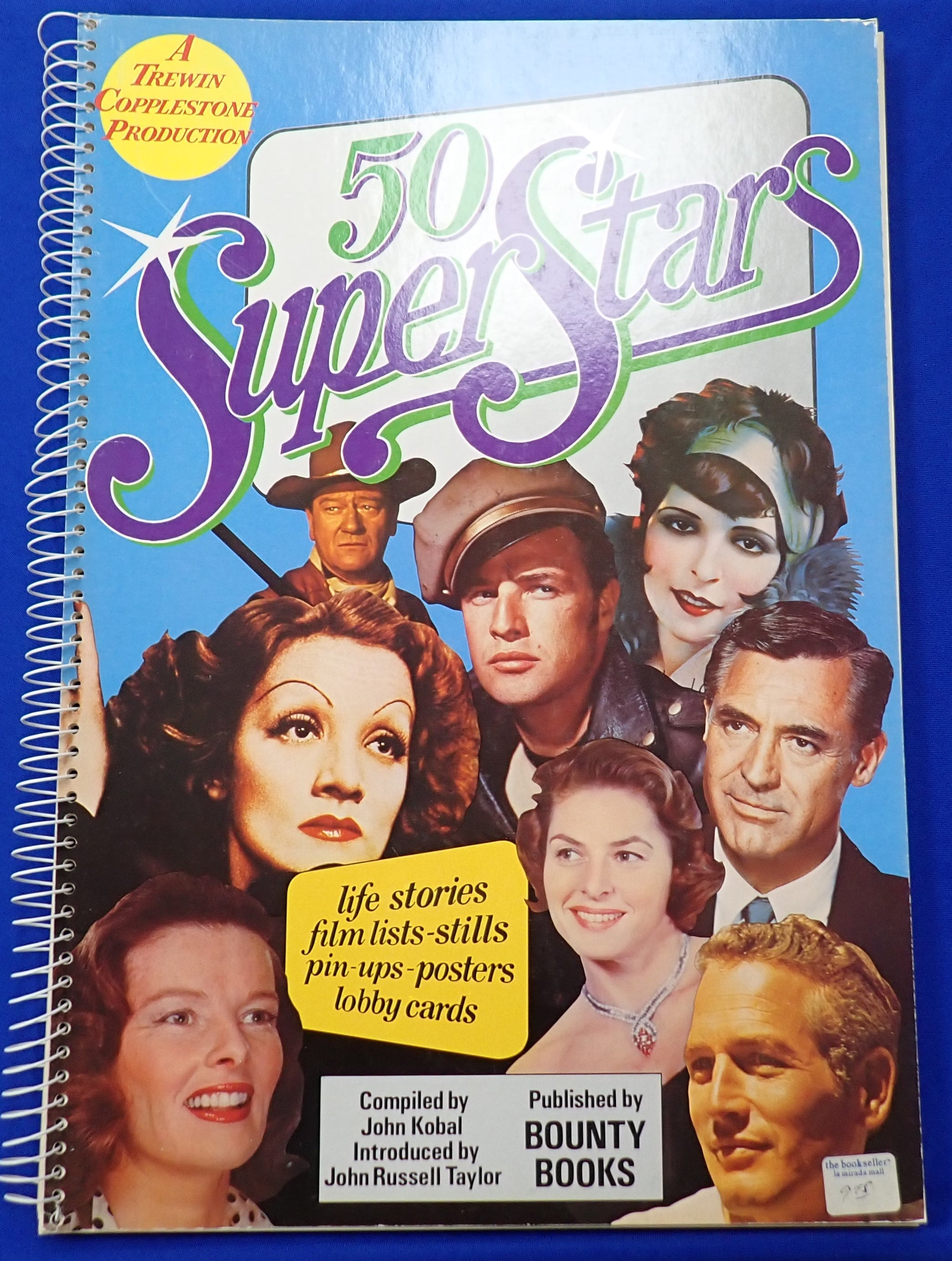 50 Superstars: Life Stories, Film Stills, Pinup Posters, Lobby Cards Oversized (Pre-Owned)