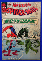 Amazing Spider-Man #29 (1965) - FN- (5.5) - 2nd App. Scorpion