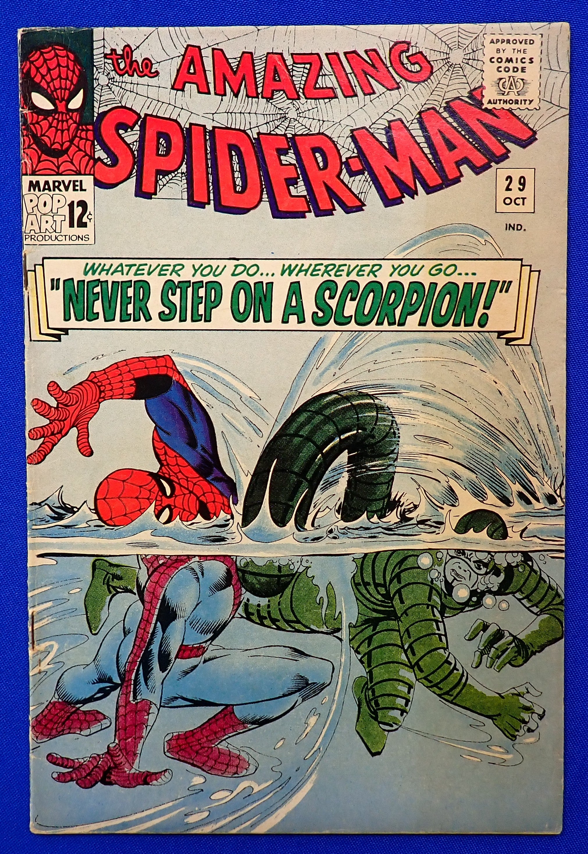 Amazing Spider-Man #29 (1965) - FN- (5.5) - 2nd App. Scorpion