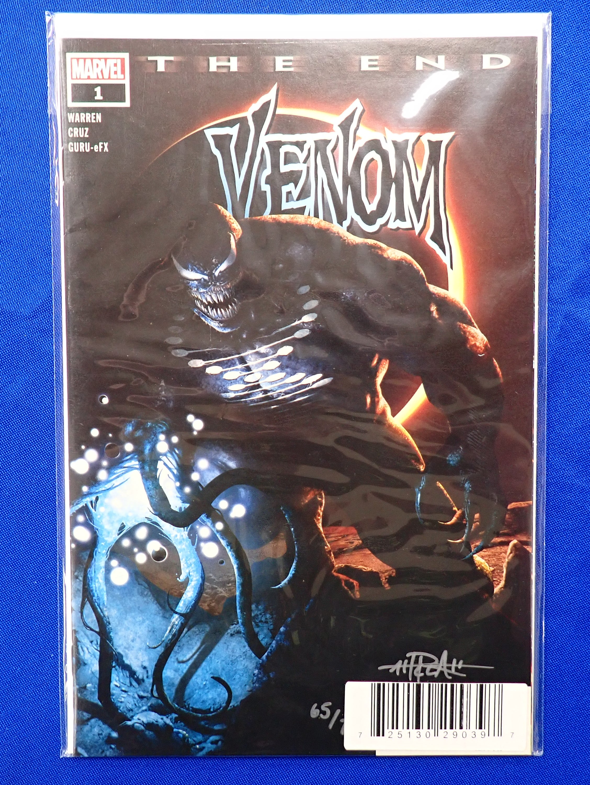 Venom The End #1 (2020) - NM+ (9.2+) - SIGNED by Rahzzah w/ COA