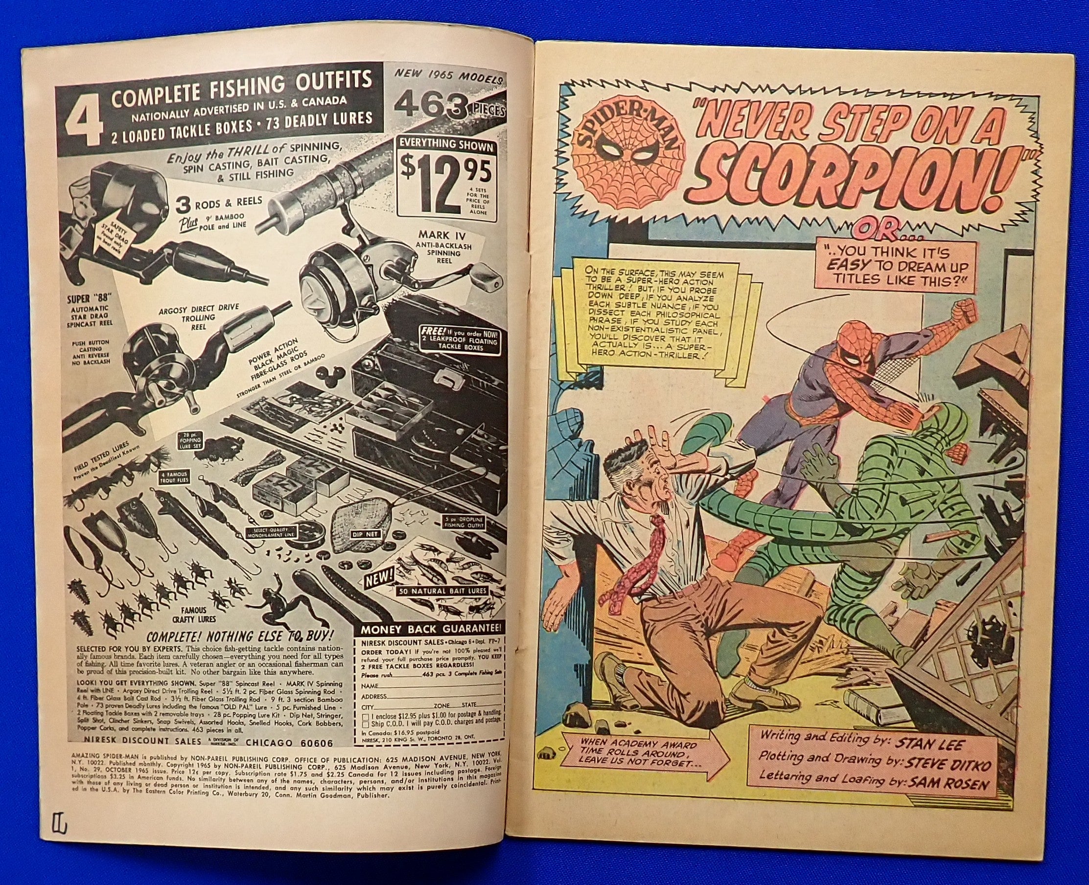 Amazing Spider-Man #29 (1965) - FN- (5.5) - 2nd App. Scorpion