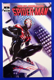 Miles Morales: Spider-Man #1 (2019) - NM (9.0+) - SIGNED by Clayton Crain w/ COA