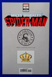 Miles Morales: Spider-Man #1 (2019) - NM (9.0+) - SIGNED by Clayton Crain w/ COA