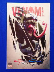 Venom Inc. Omega #1 (2018) - NM (9.0+) - SIGNED by Clayton Crain w/ COA