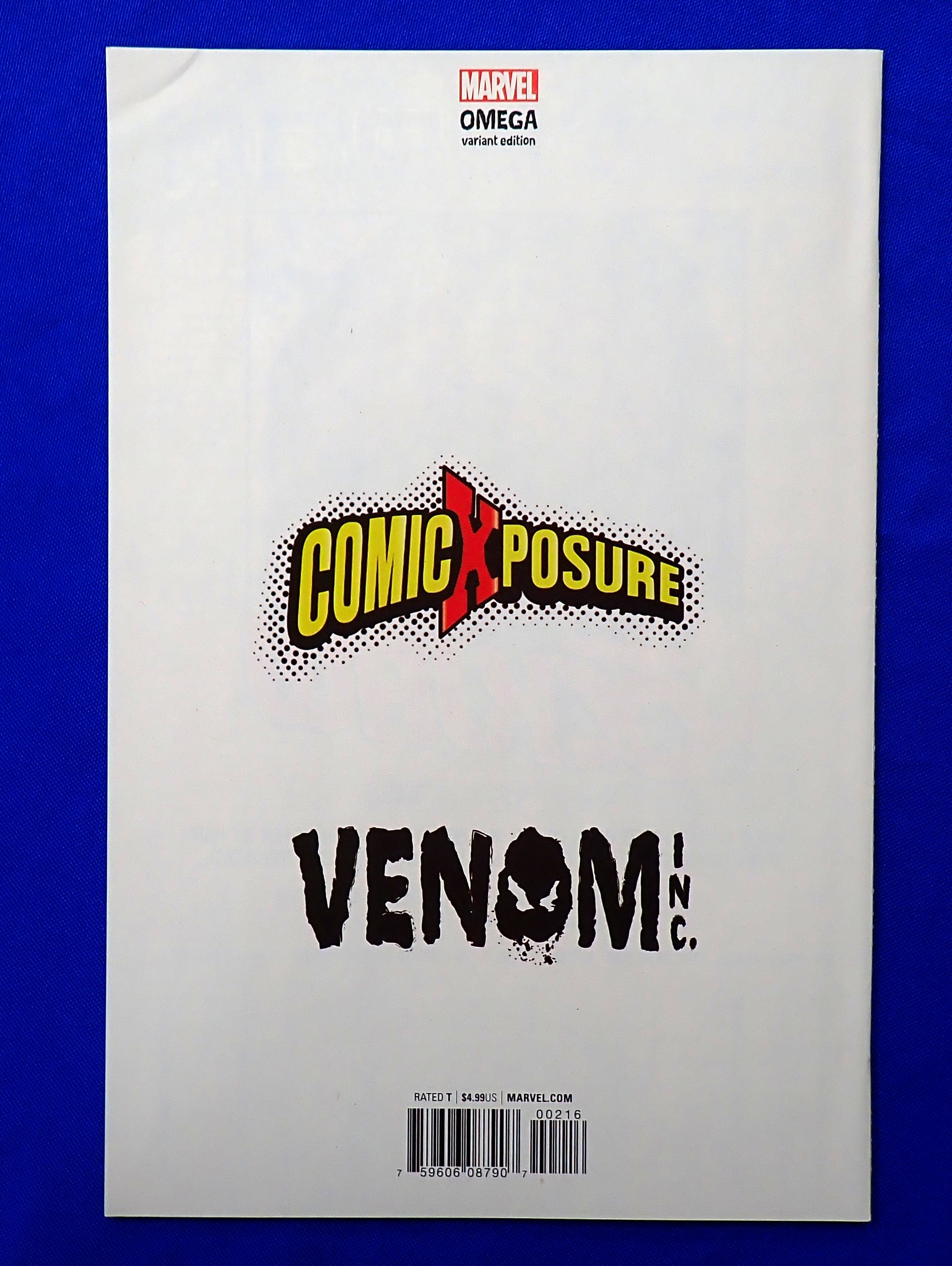 Venom Inc. Omega #1 (2018) - NM (9.0+) - SIGNED by Clayton Crain w/ COA