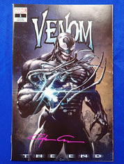 Venom The End #1 (2020) - NM (9.0+) - SIGNED by Clayton Crain w/ COA