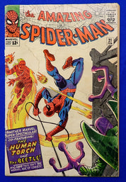 Amazing Spider-Man #21 (1965) - GD- (1.8) - 2nd App. of Beetle